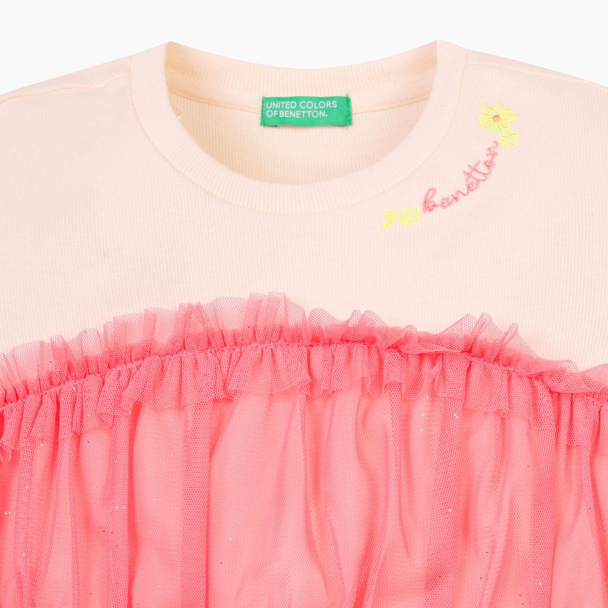베네통키즈(BENETTONKIDS) 트윙클 샤 원피스_QAOP26631PK