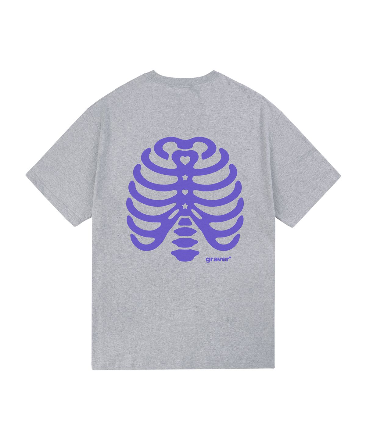 그레이버(GRAVER) [UNISEX]RIB 반팔티_4 color