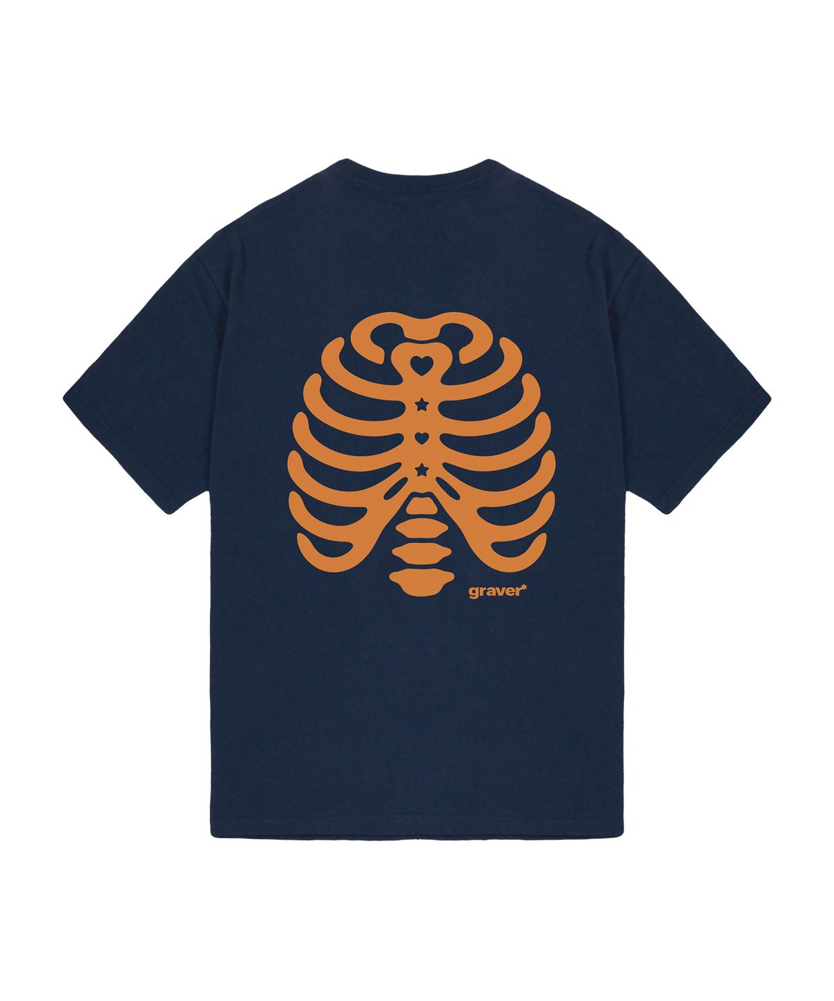 그레이버(GRAVER) [UNISEX]RIB 반팔티_4 color