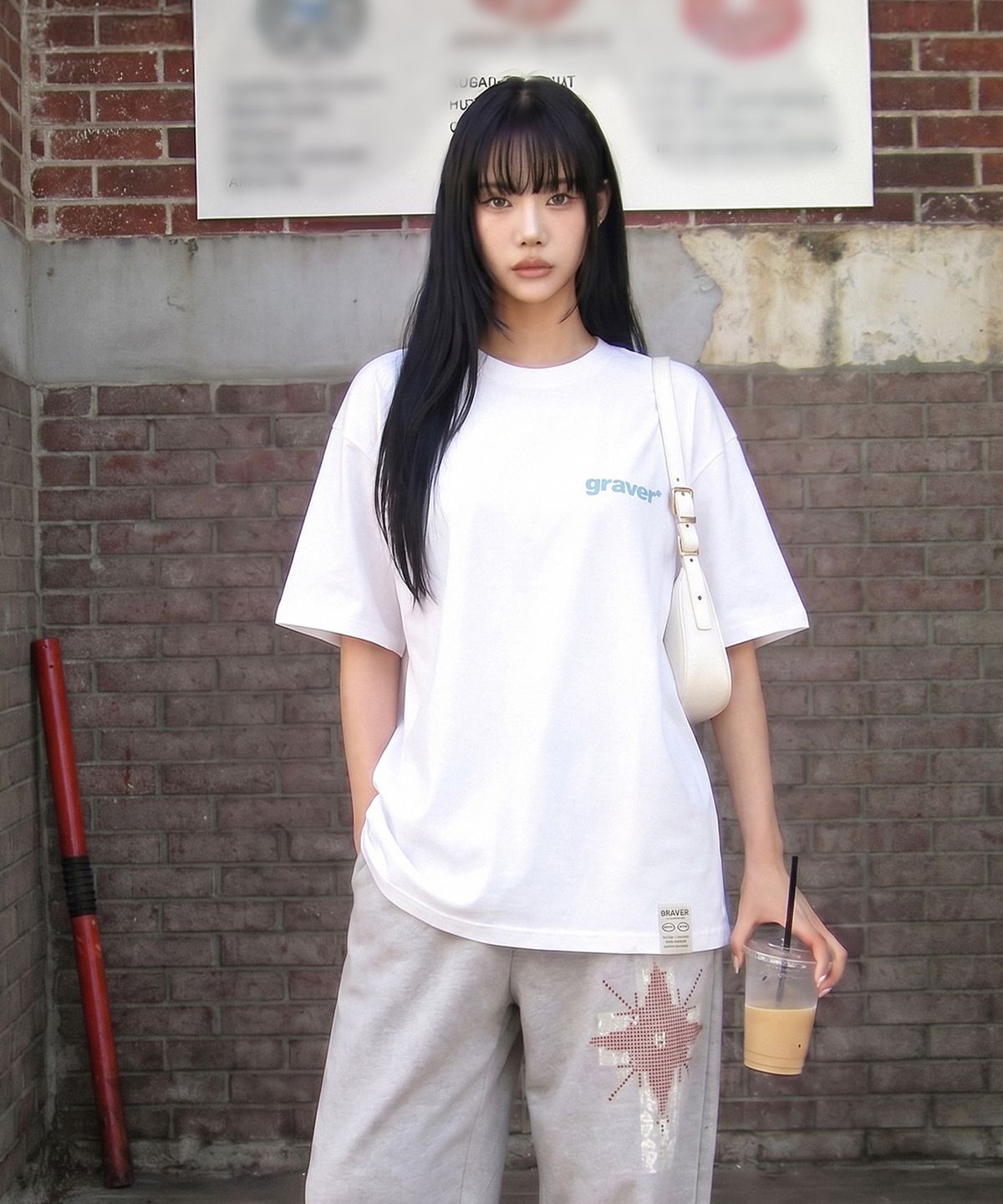 그레이버(GRAVER) [UNISEX]RIB 반팔티_4 color