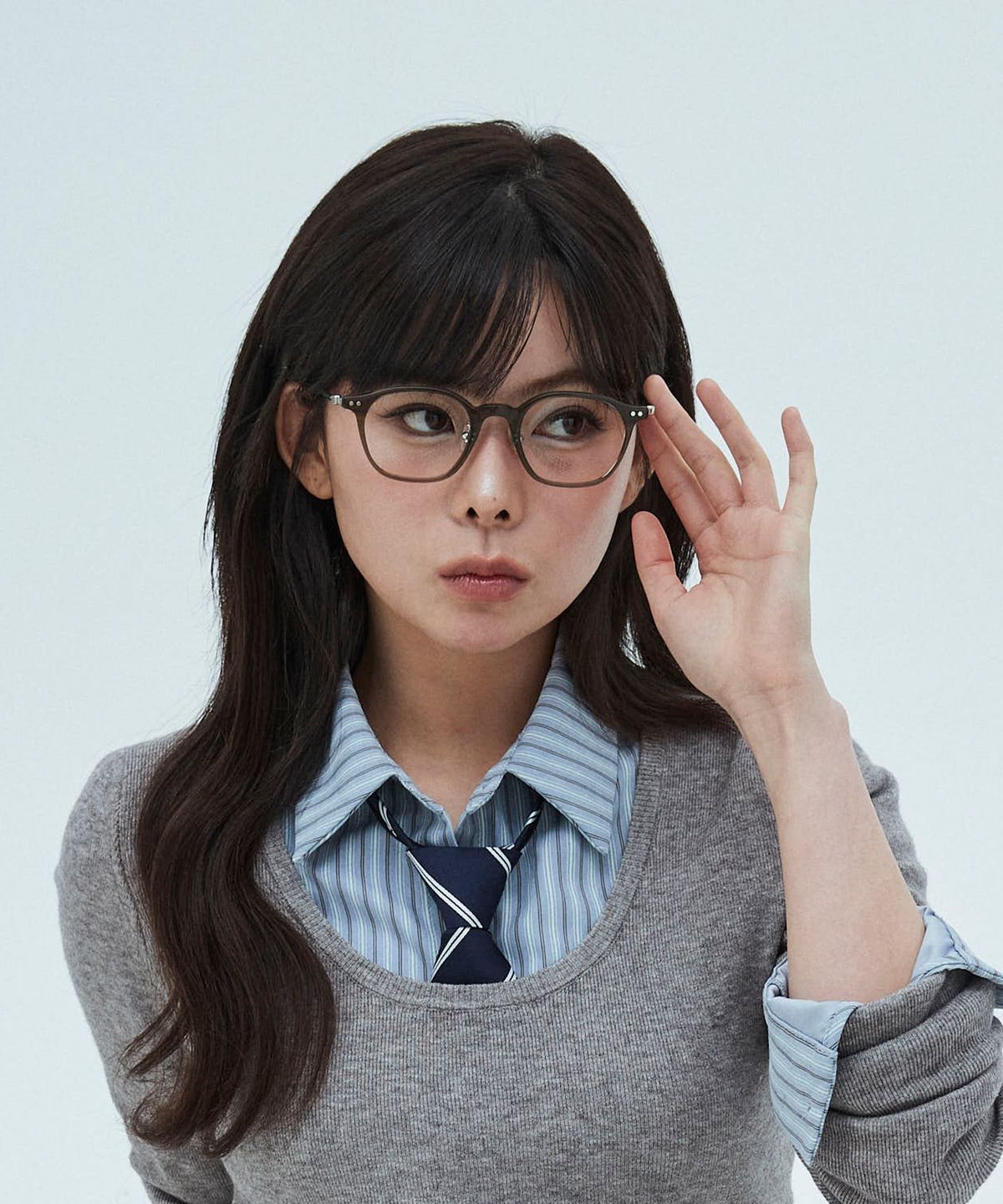 알로아이웨어(ALO EYEWEAR) [SILVERBITE] SBG7606 1313G HD ACETATE 초경량 고밀도 아세테이트 카키 스퀘어 안경테 블루라이트 렌즈 선택