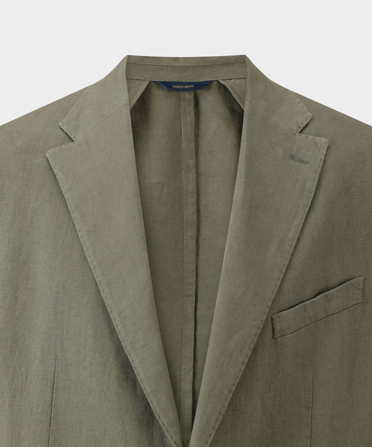 브룩스 브라더스(BROOKS BROTHERS) 린넨 솔리드 재킷 (올리브) (BBJSMMG202)