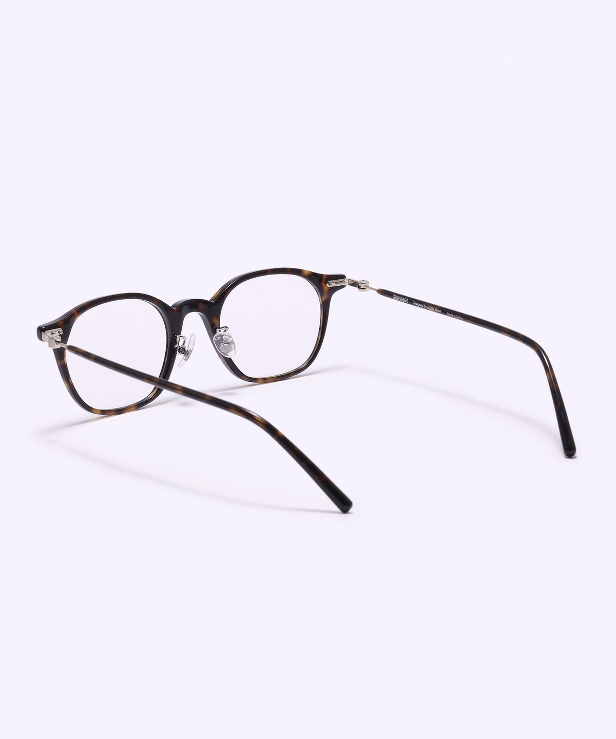 알로아이웨어(ALO EYEWEAR) [SILVERBITE] SBG7606 1818G HD ACETATE 초경량 고밀도 아세테이트 톨토이즈 스퀘어 안경테 블루라이트 렌즈 선택