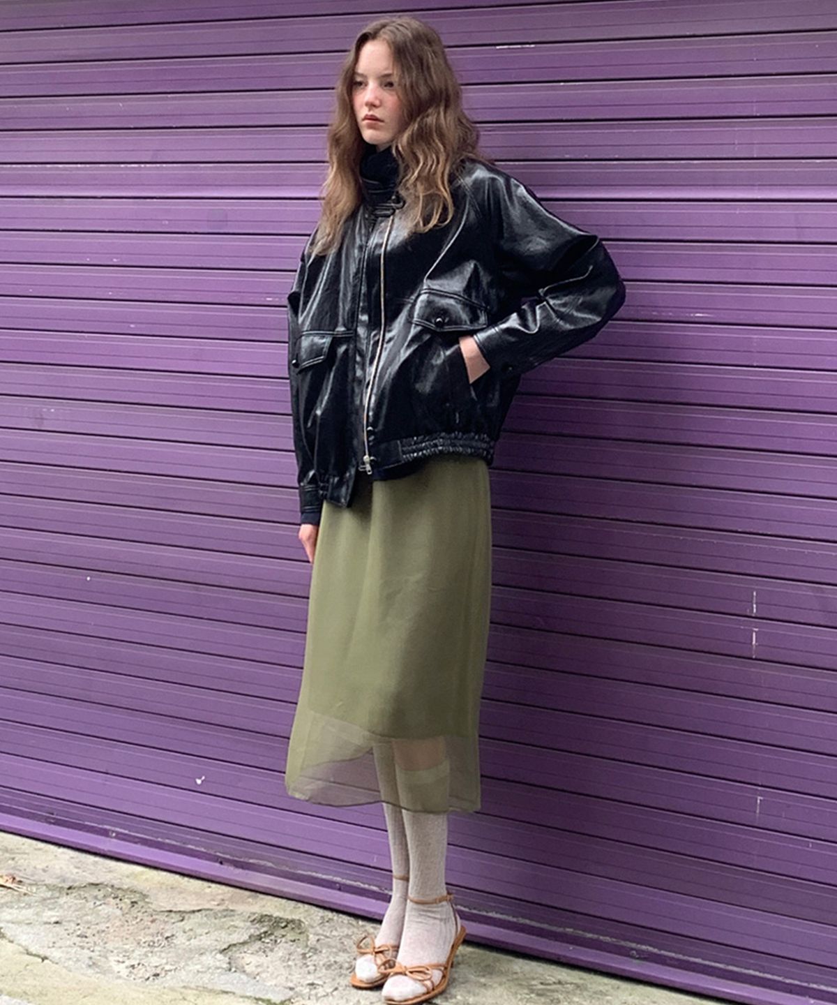 뮈르뮈르(MURMURE) [22차]에즈온 시어 레이어드 스커트_Ezon Skirt_4colors