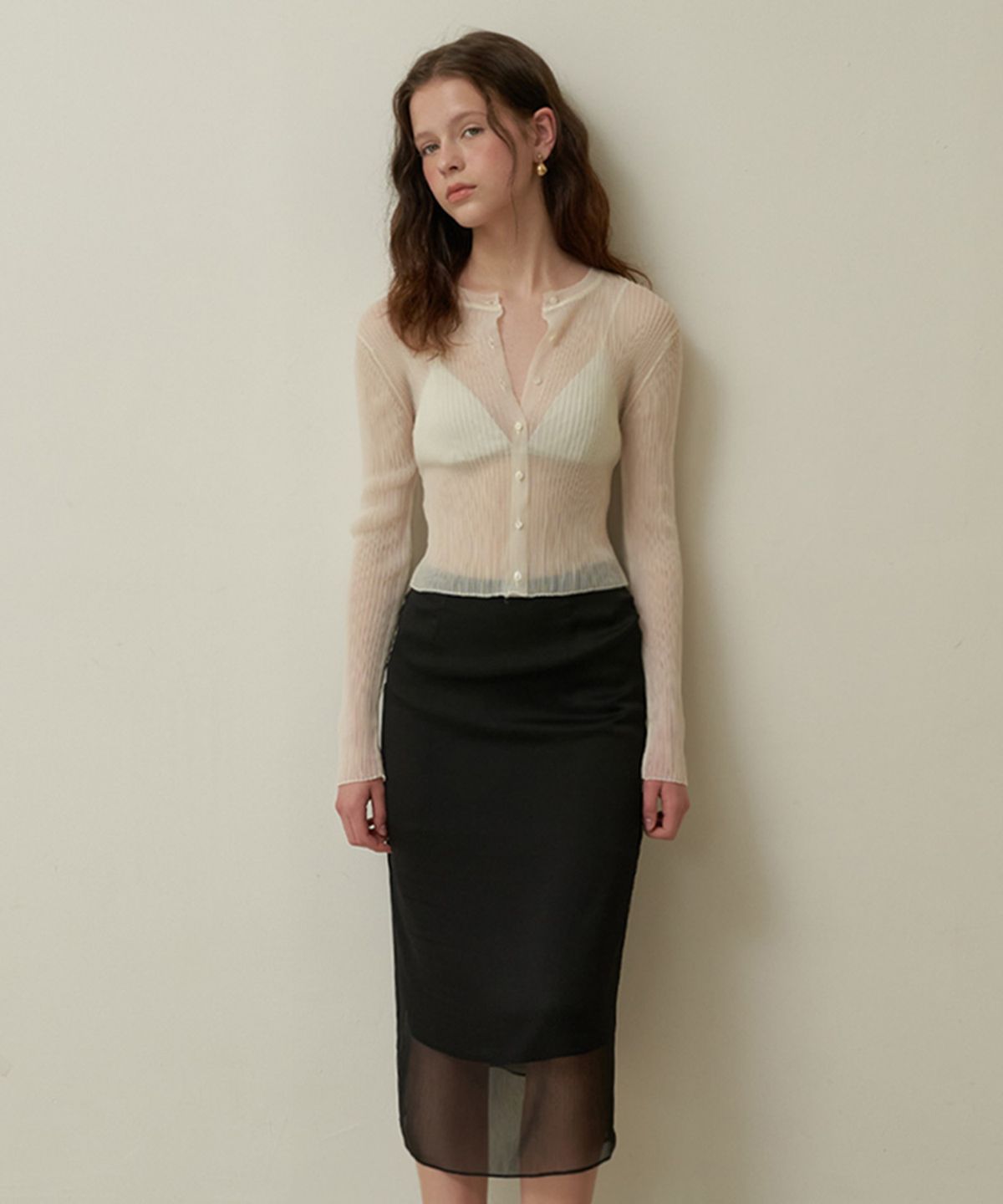 뮈르뮈르(MURMURE) [22차]에즈온 시어 레이어드 스커트_Ezon Skirt_4colors