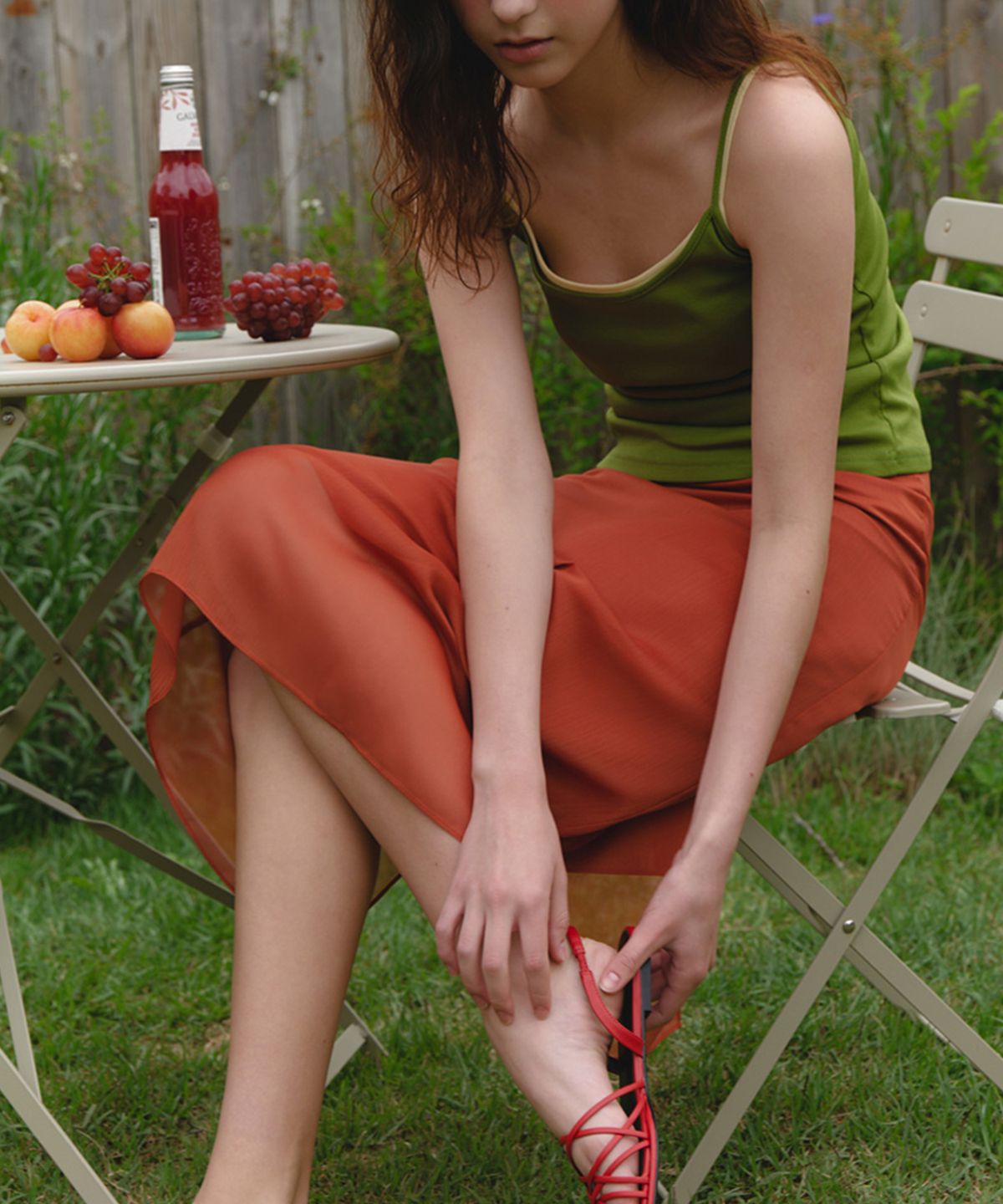 뮈르뮈르(MURMURE) [22차]에즈온 시어 레이어드 스커트_Ezon Skirt_4colors