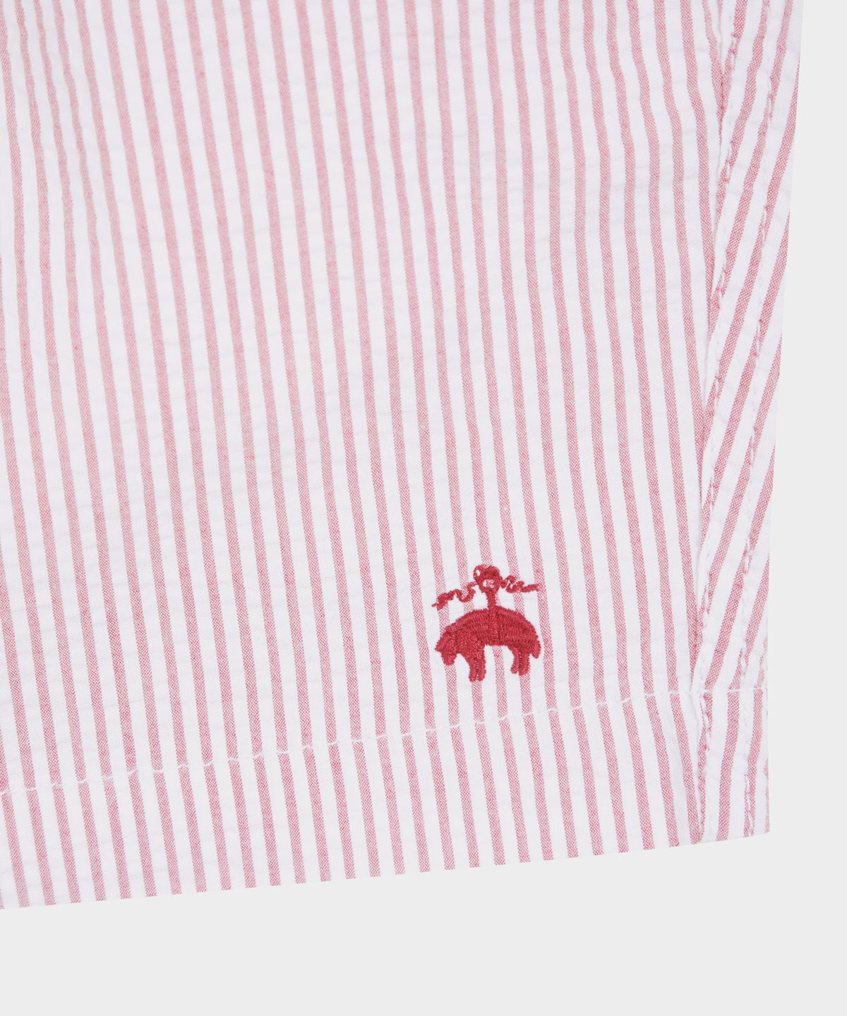 브룩스 브라더스(BROOKS BROTHERS) 프라이데이 시어서커 쇼츠 (레드) (BBPSMMG203)