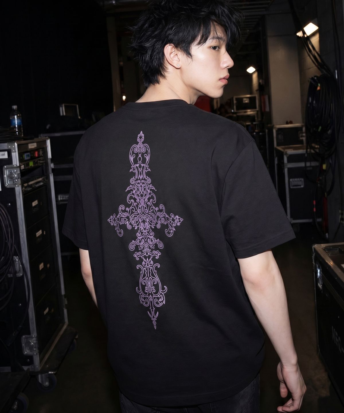 그레이버(GRAVER) [UNISEX]BACK SIM CROSS 반팔티_3 color