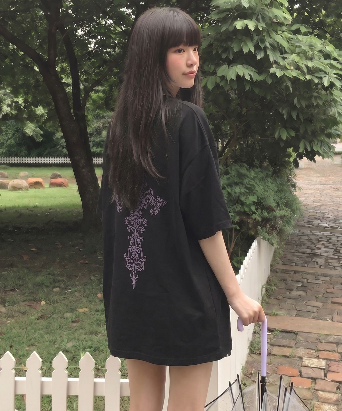 그레이버(GRAVER) [UNISEX]BACK SIM CROSS 반팔티_3 color