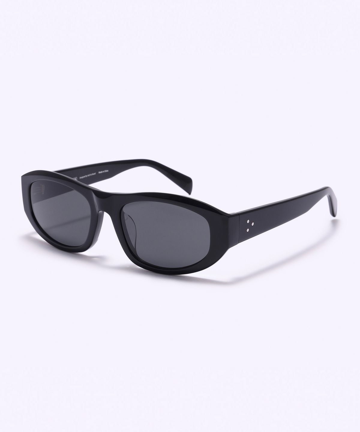 알로아이웨어(ALO EYEWEAR) [FRAME BLACK] FBS1607 0909G 아세테이트 볼륨 선글라스