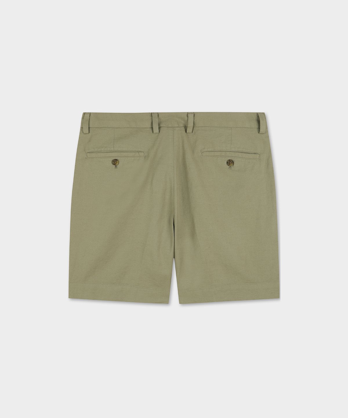 브룩스 브라더스(BROOKS BROTHERS) 코튼 린넨 쇼츠 (올리브) (BBPSMNG201)