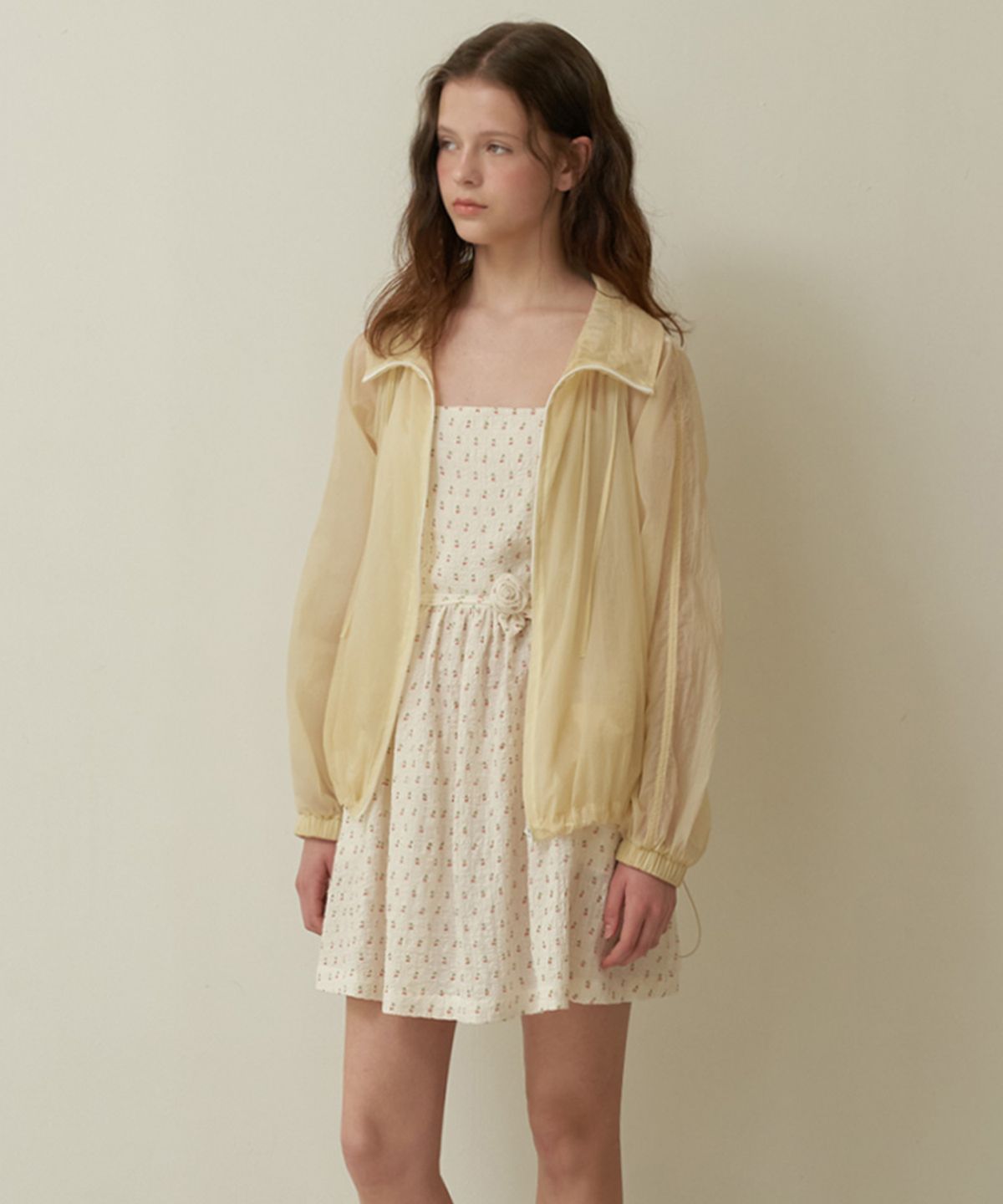 뮈르뮈르(MURMURE) 리모네 체리 미니 드레스_Limone Dress