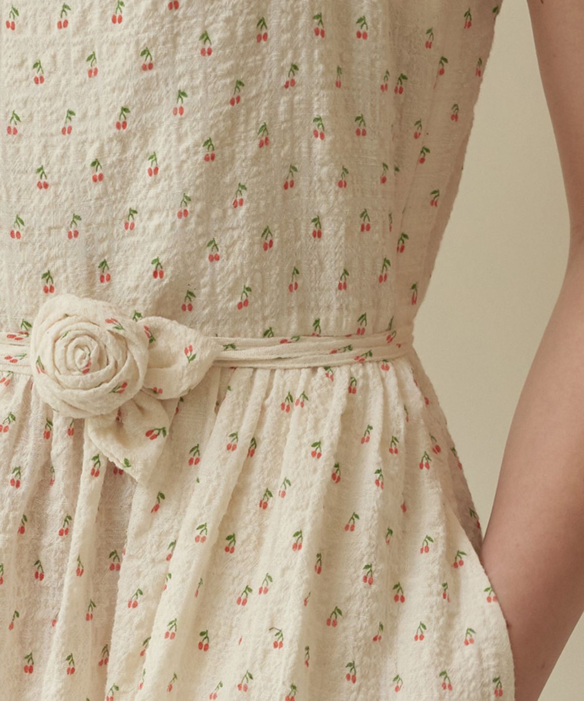뮈르뮈르(MURMURE) 리모네 체리 미니 드레스_Limone Dress