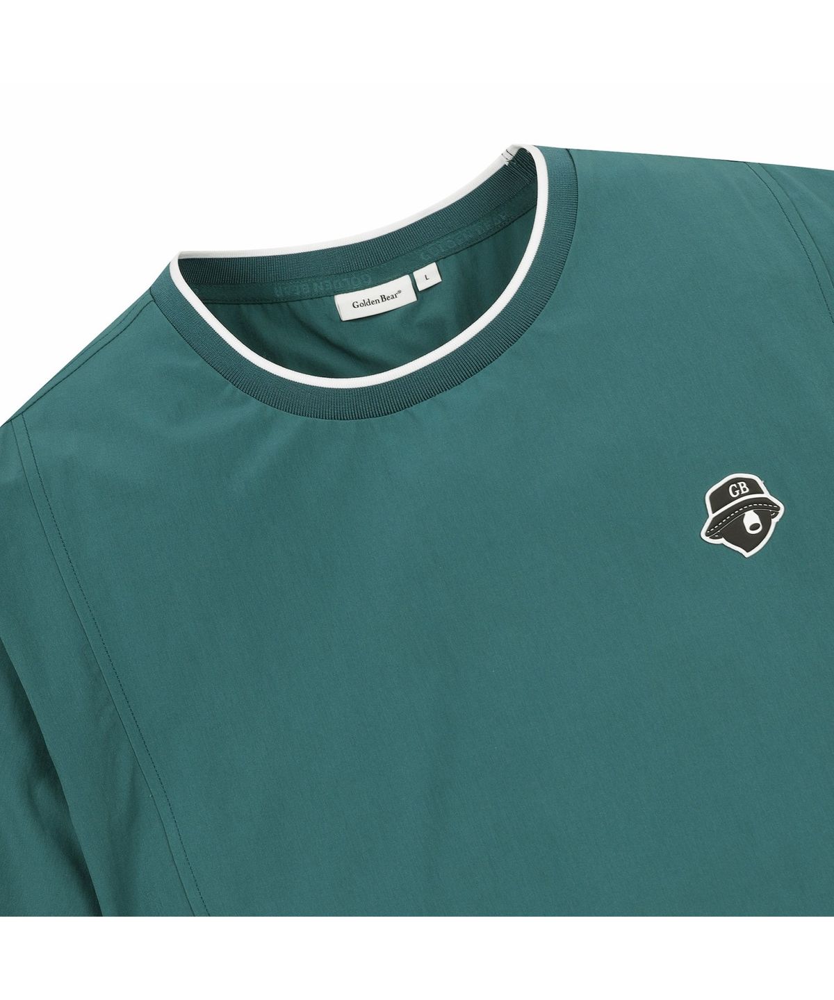 골든베어(GOLDEN BEAR) (M) Woven Crewneck Pullover G4TAM26351GRX