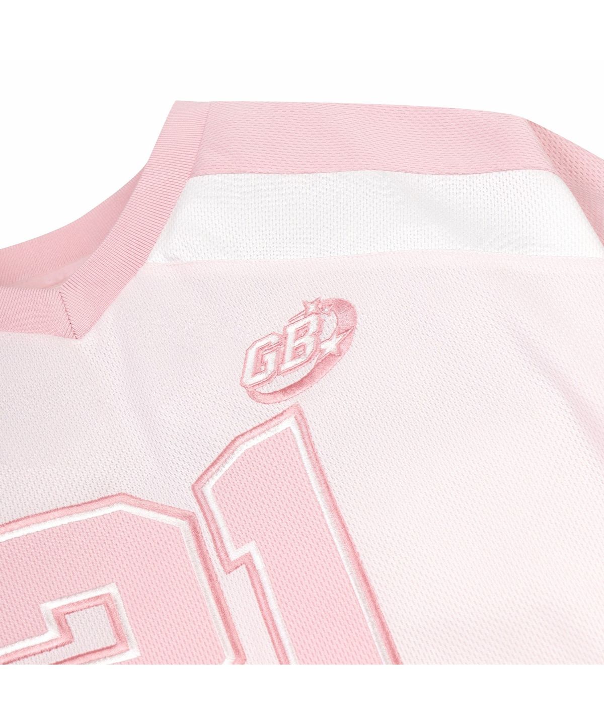골든베어(GOLDEN BEAR) (W) Mesh Hybrid Long T-shirt G5TAM26351PIX