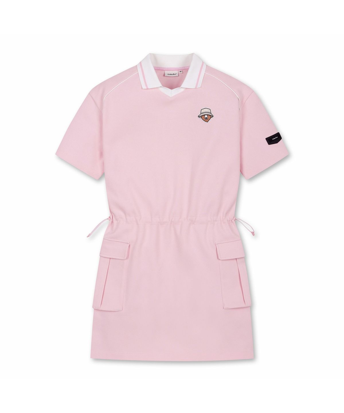골든베어(GOLDEN BEAR) (W) Pique Polo Collar One-piece G5UAM26231PIX