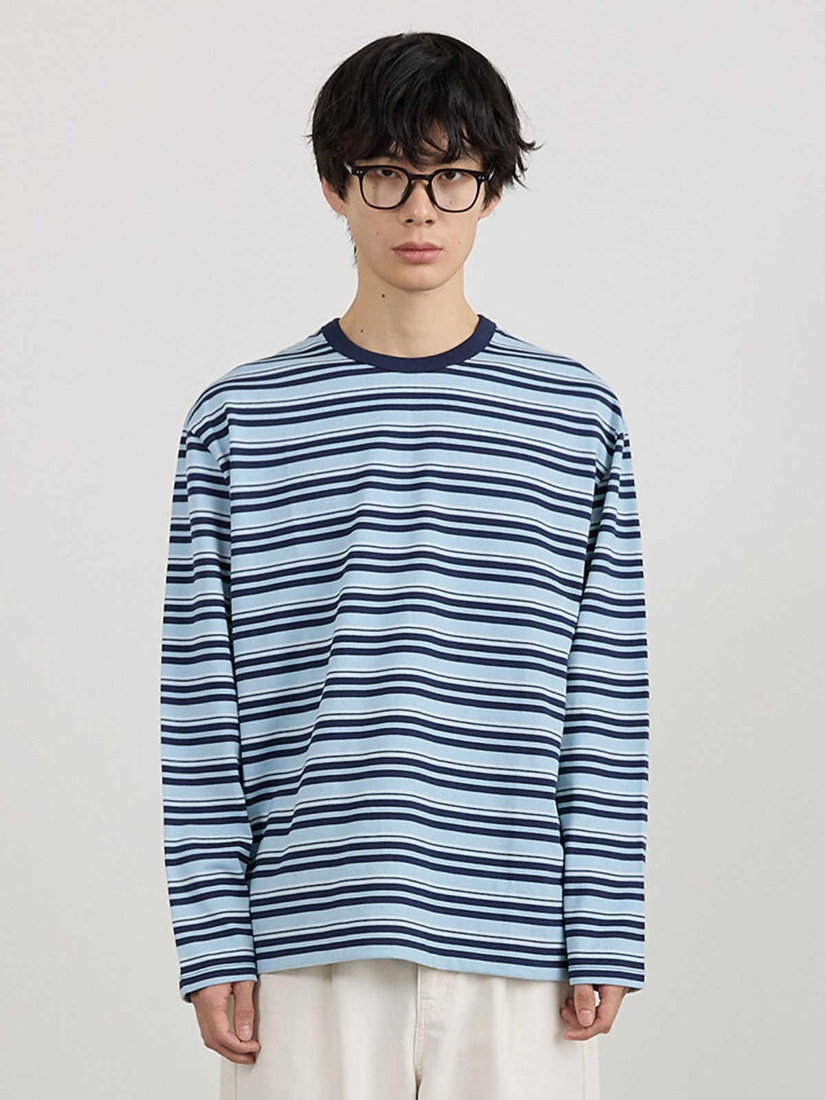 티메이커(TMAKER) 데일리 멀티 스트라이프 롱슬리브 (3 Color)