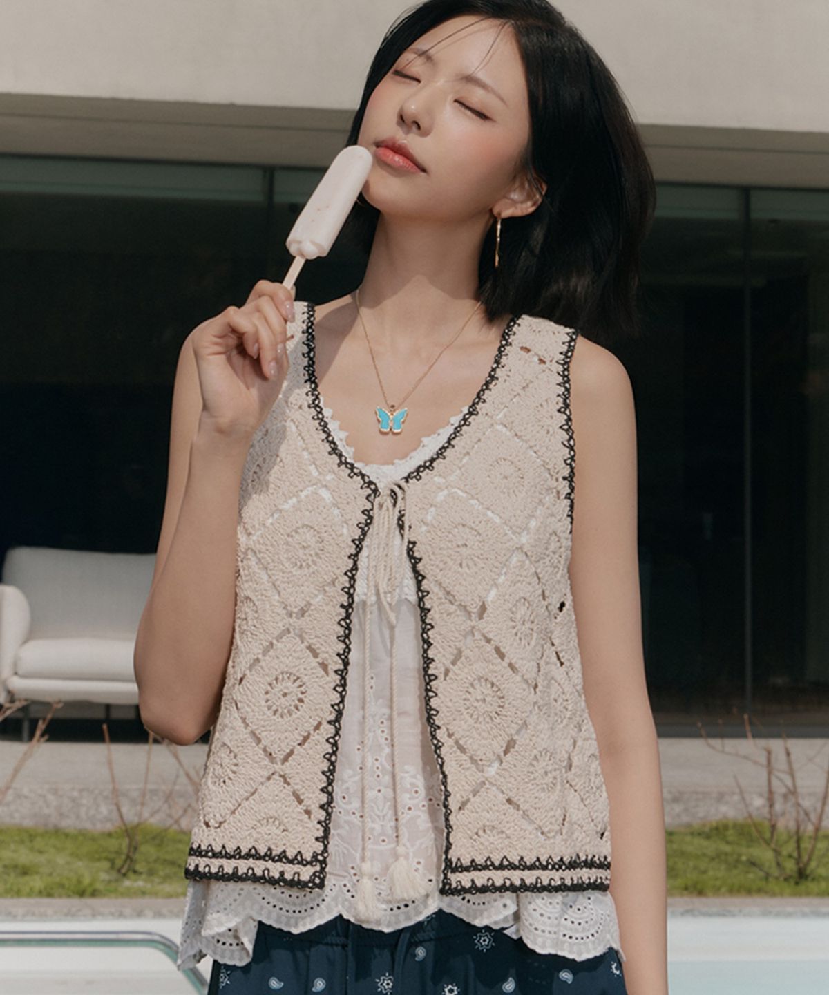 더엣지(THEATG) 데이즈데이즈콜라보 크로셰 자수 베스트