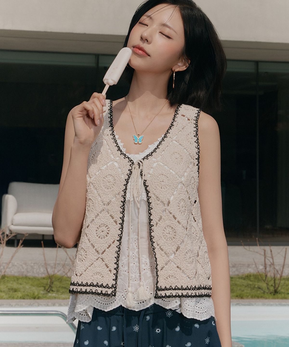 더엣지(THEATG) 데이즈데이즈콜라보 크로셰 자수 베스트