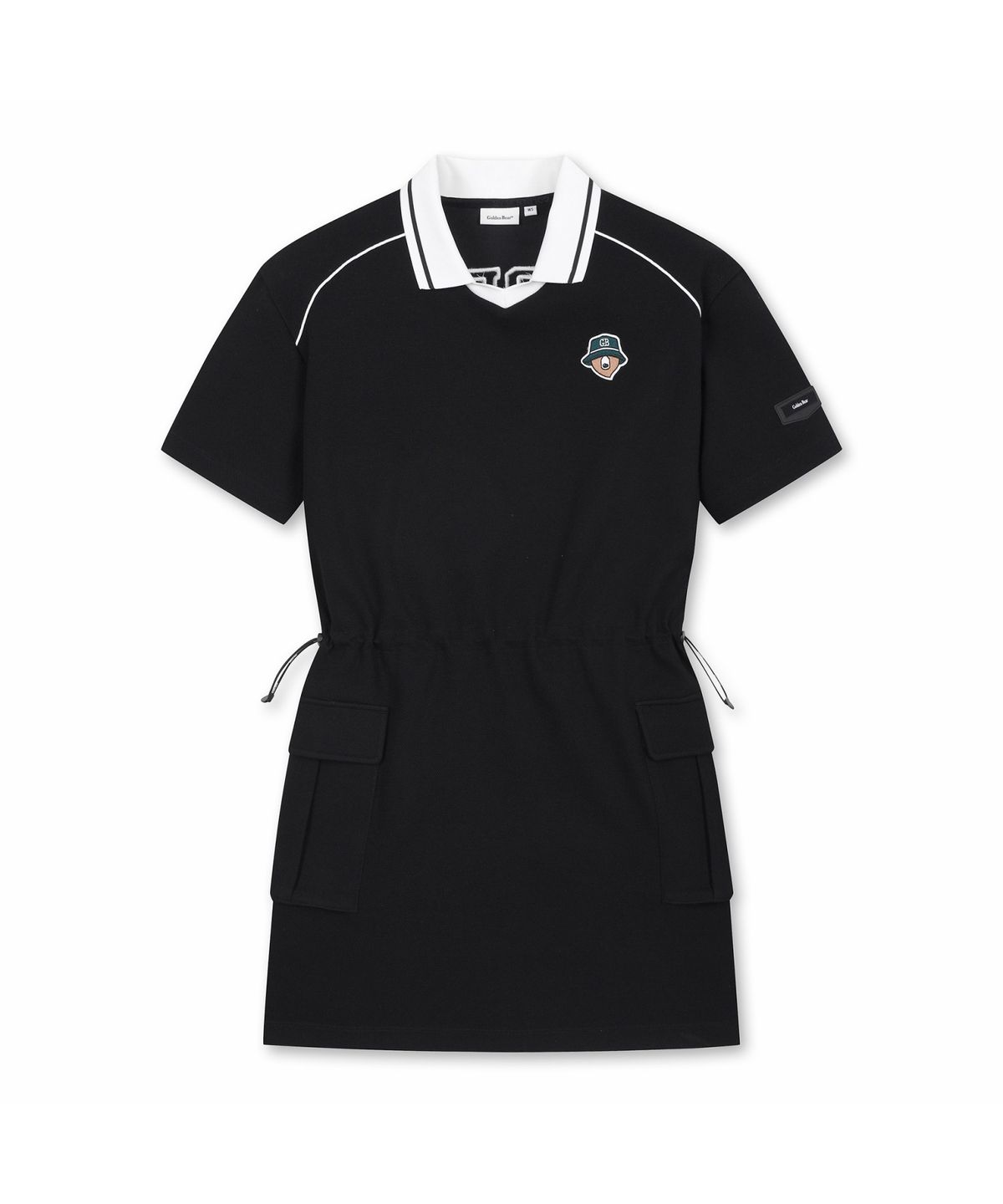 골든베어(GOLDEN BEAR) (W) Pique Polo Collar One-piece G5UAM26231BKX