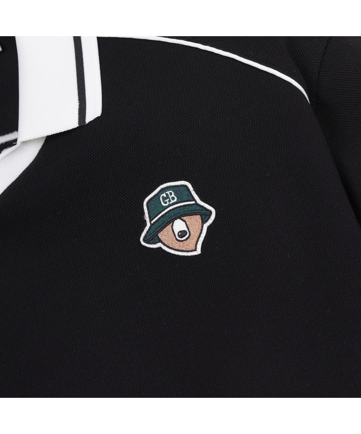 골든베어(GOLDEN BEAR) (W) Pique Polo Collar One-piece G5UAM26231BKX