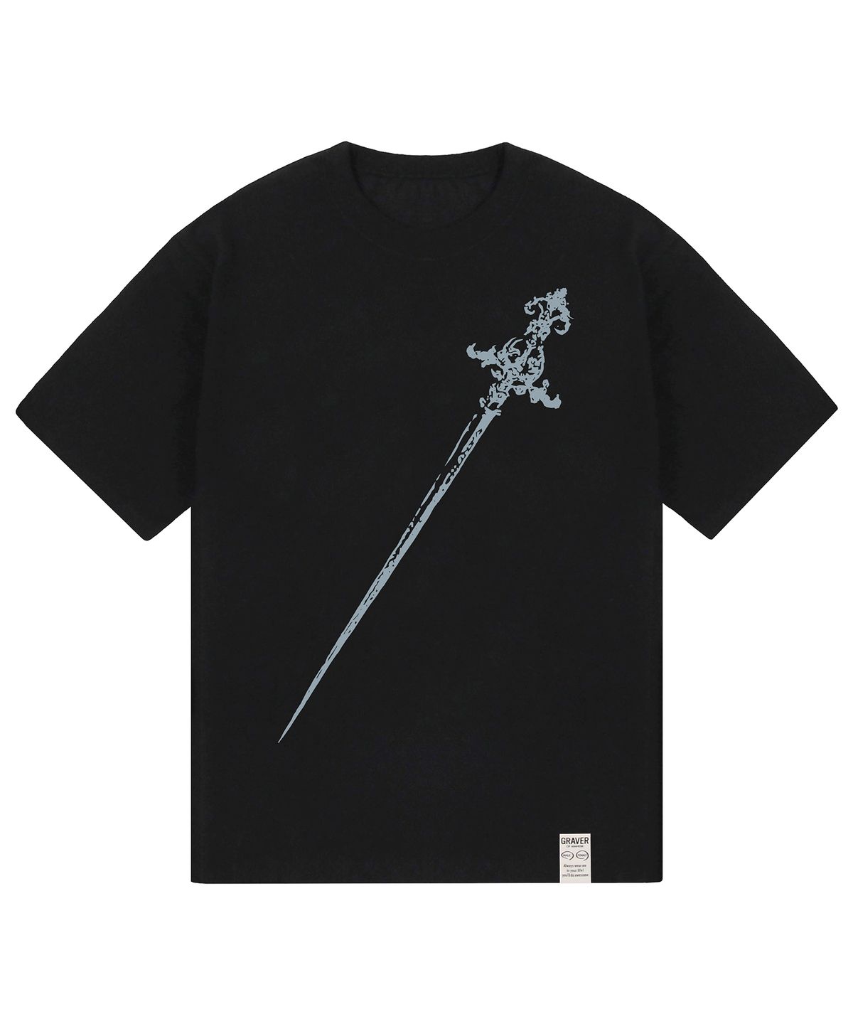 그레이버(GRAVER) [UNISEX]SWORD 반팔티_2 color