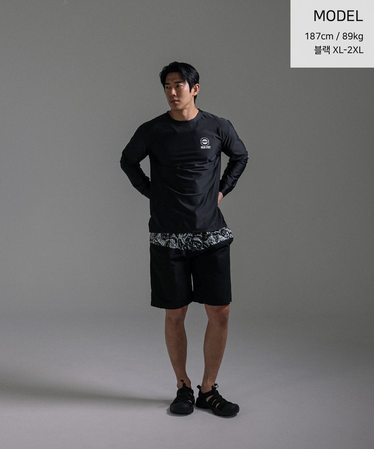 워크아웃디엔에이(WORKOUT DNA) 인디안 레쉬가드 T033