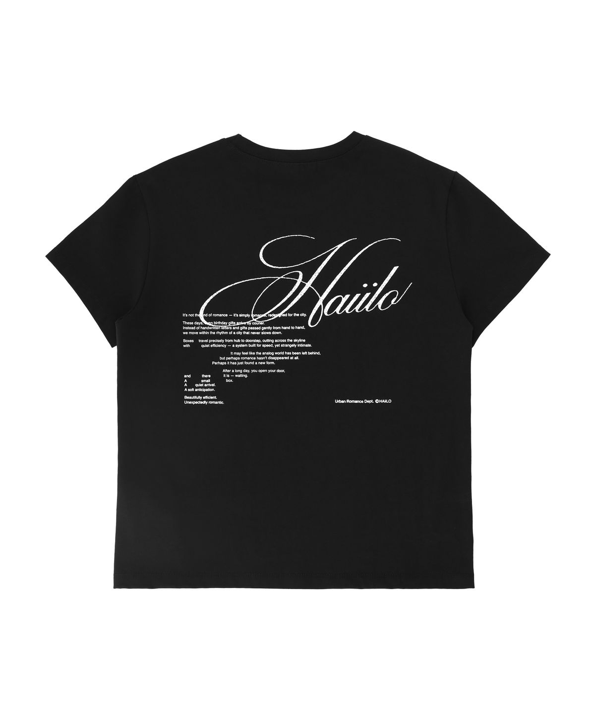 헤일로(HAIILO) City Mile Tee (Stamp-black)