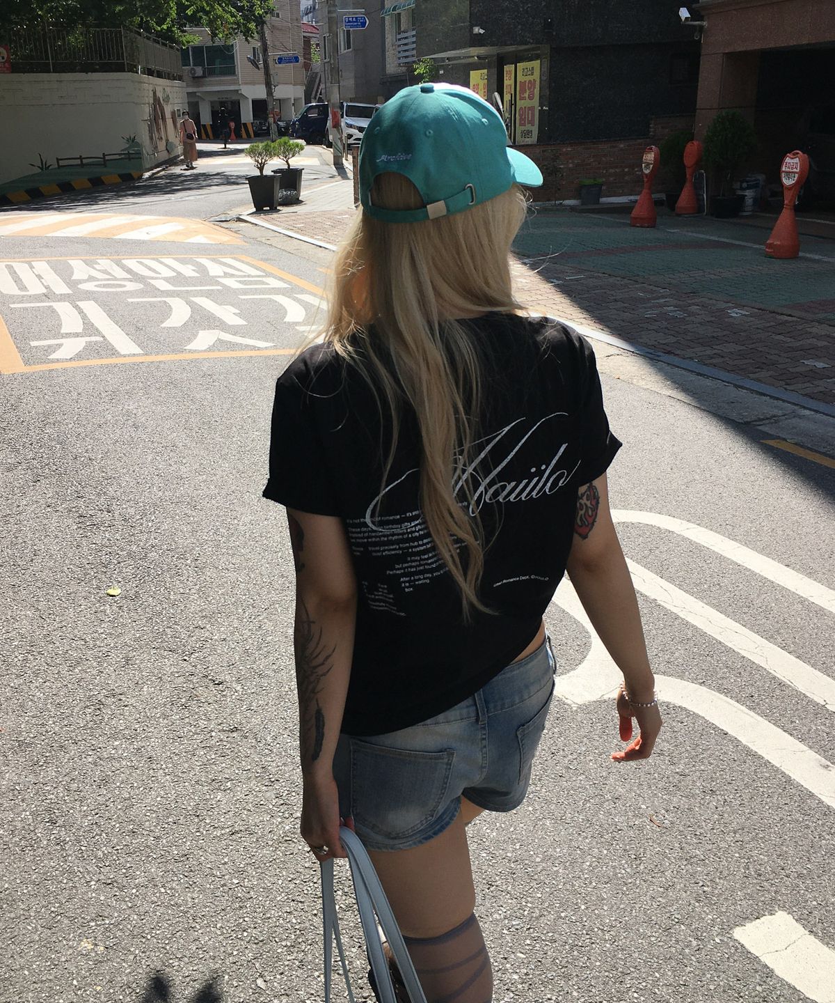 헤일로(HAIILO) City Mile Tee (Stamp-black)