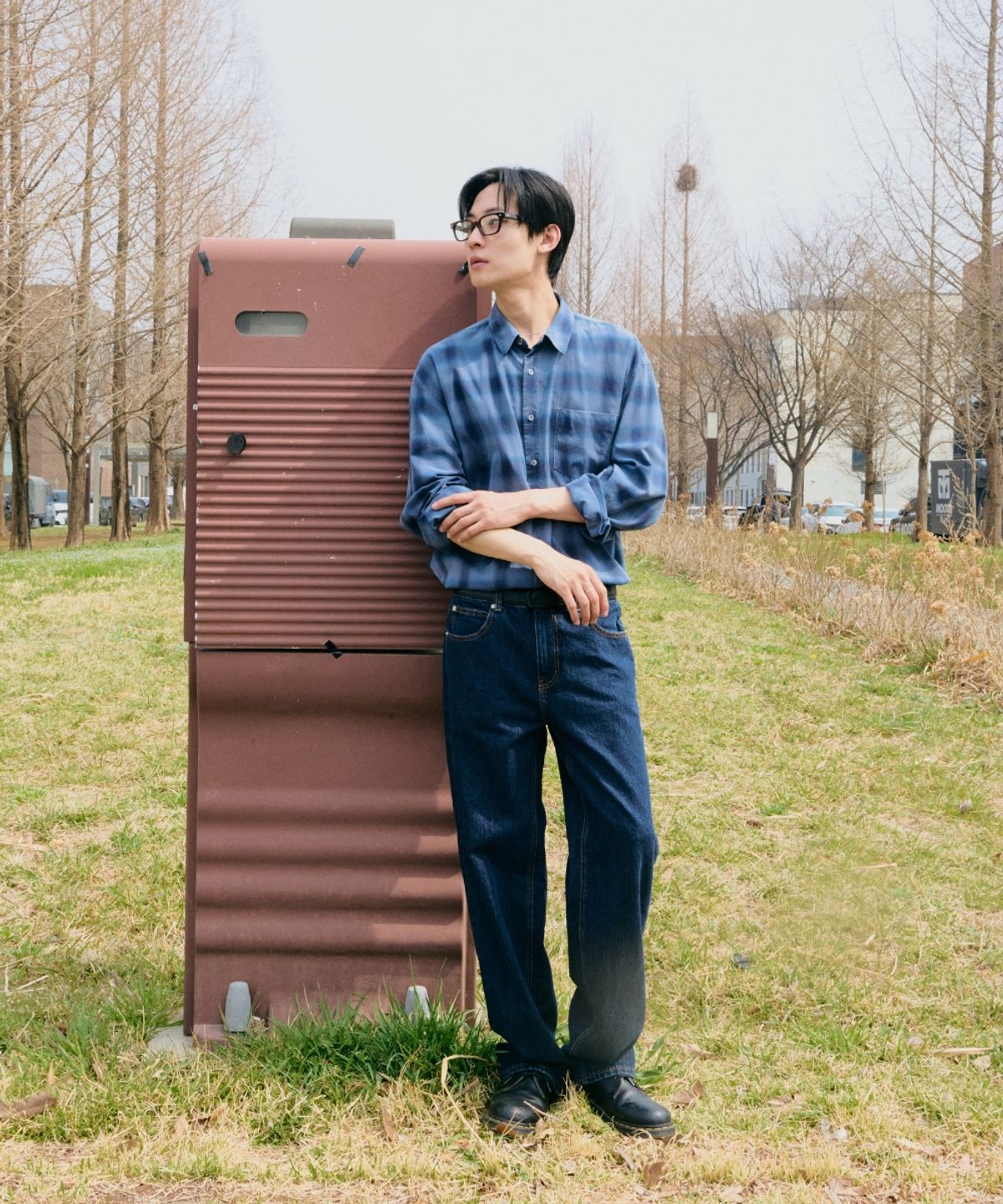 텍스(TEXX) TX704 에센셜 스탠다드 스트레이트 데님 (진중청)