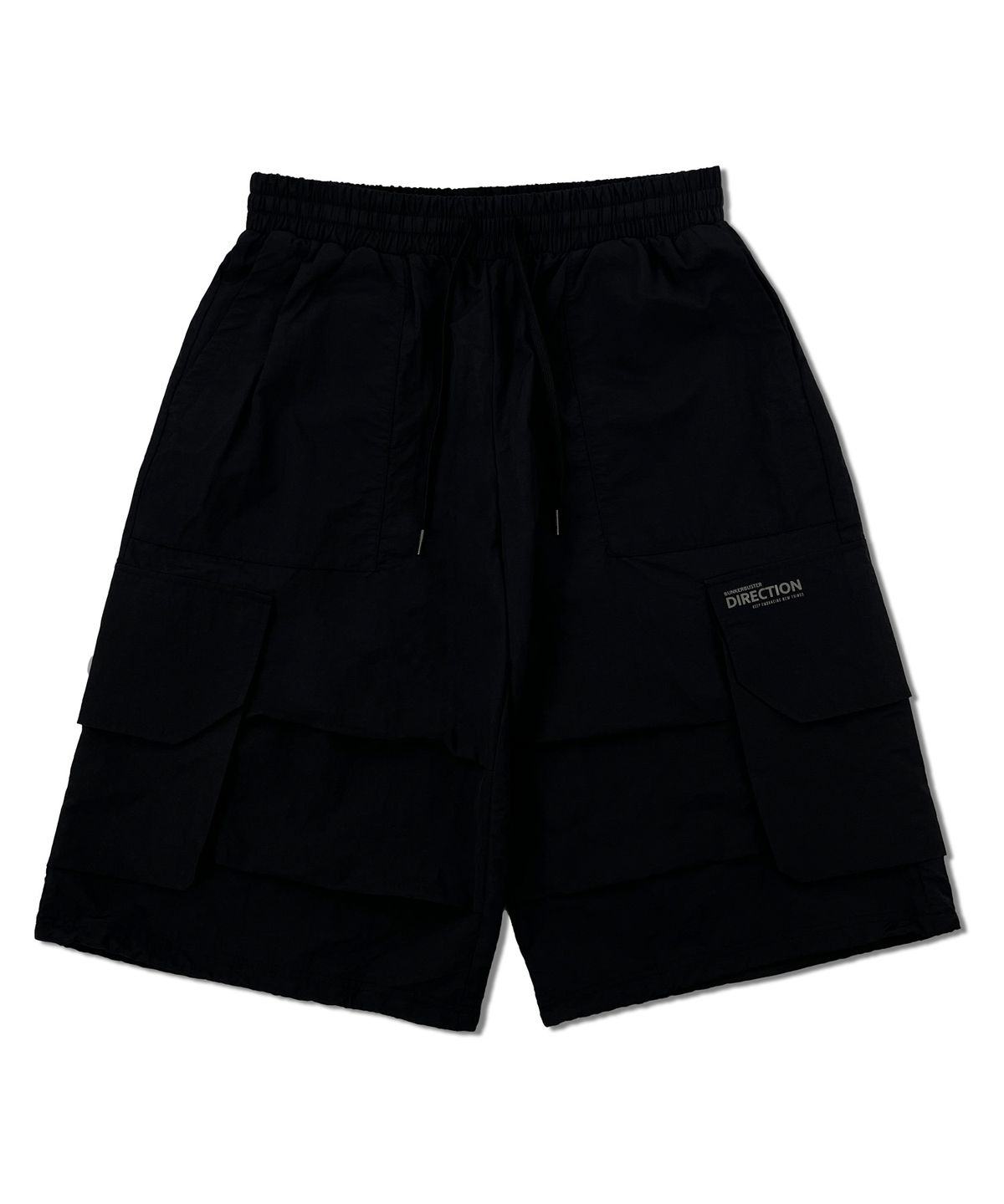 벙커버스터(BUNKERBUSTER) 밴딩 파라슈트 버뮤다 카고 쇼츠 MQ7PU483_BLACK
