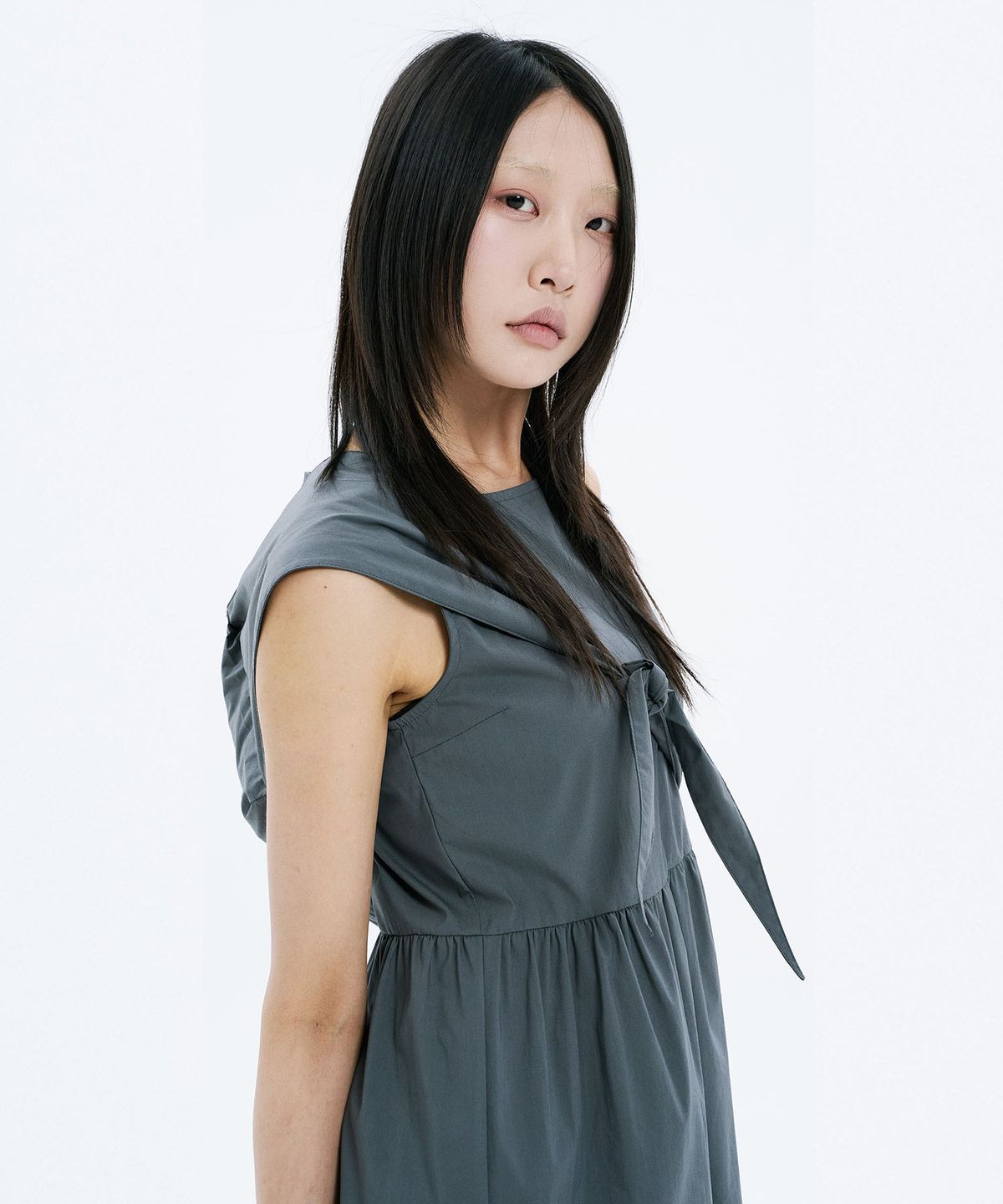 하나히(HANAHI) Furoshiki wrap one piece GREY