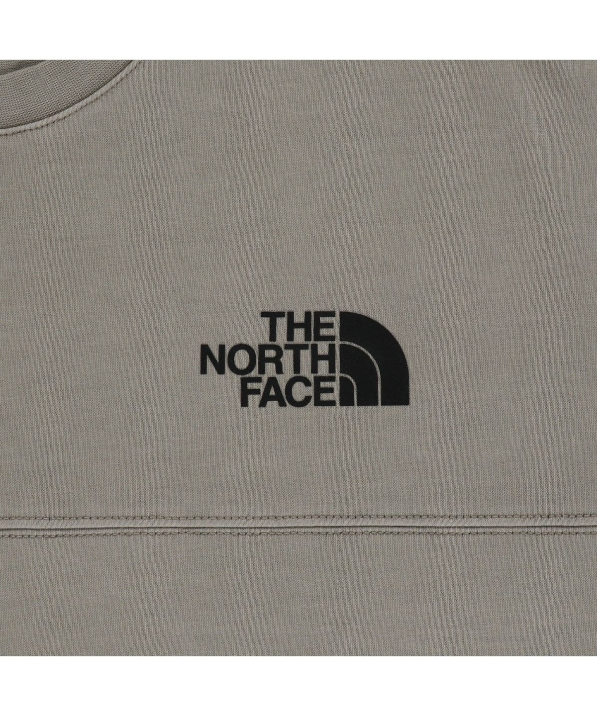 노스페이스(THE NORTH FACE) NT7US06L 스티치 다잉 반팔 티 BEIGE BROWN