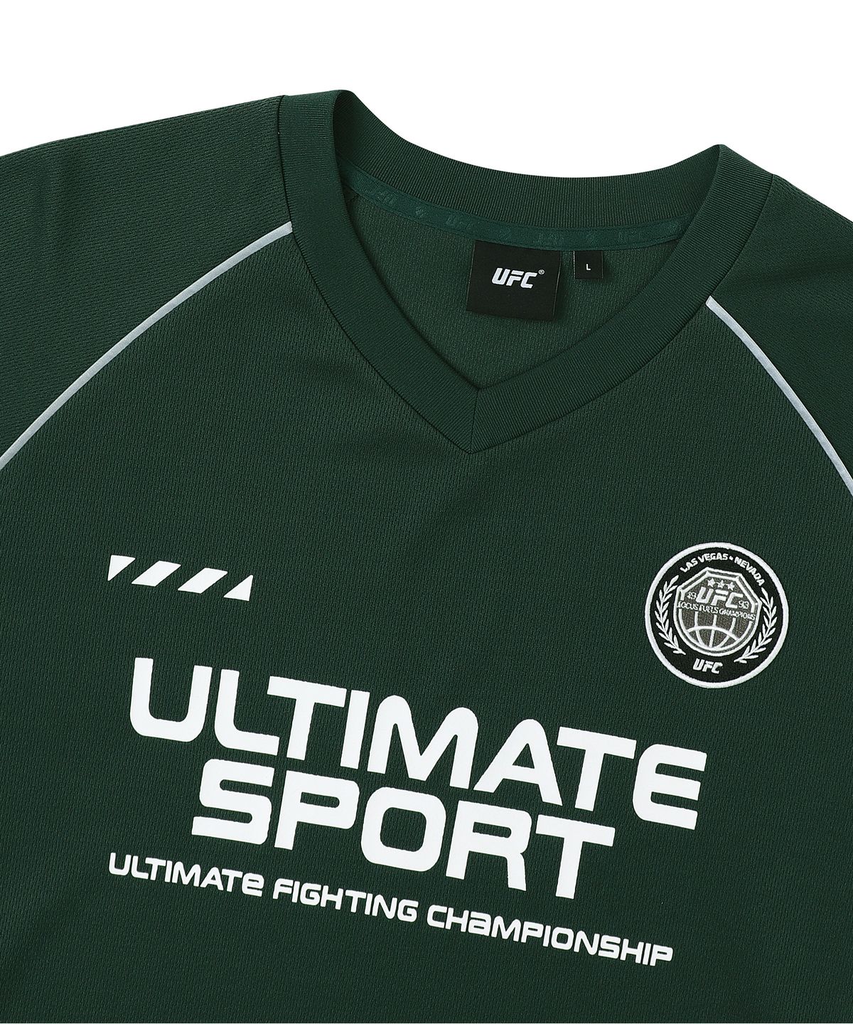 유에프씨 스포츠(UFC SPORT) UFC 그립 릴렉스핏 반팔 티셔츠 그린 U4TTX2307GN