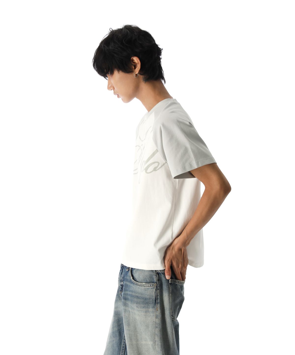 헤일로(HAIILO) Signed Raglan (Paper-grey)