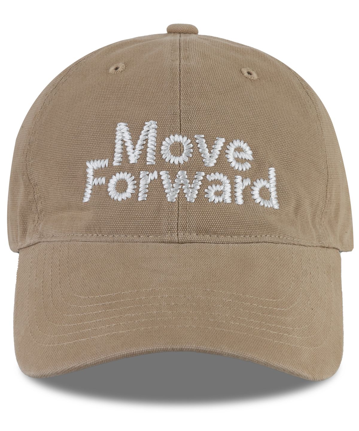 윅(WICK) Move Forward 캔버스 볼캡-베이지