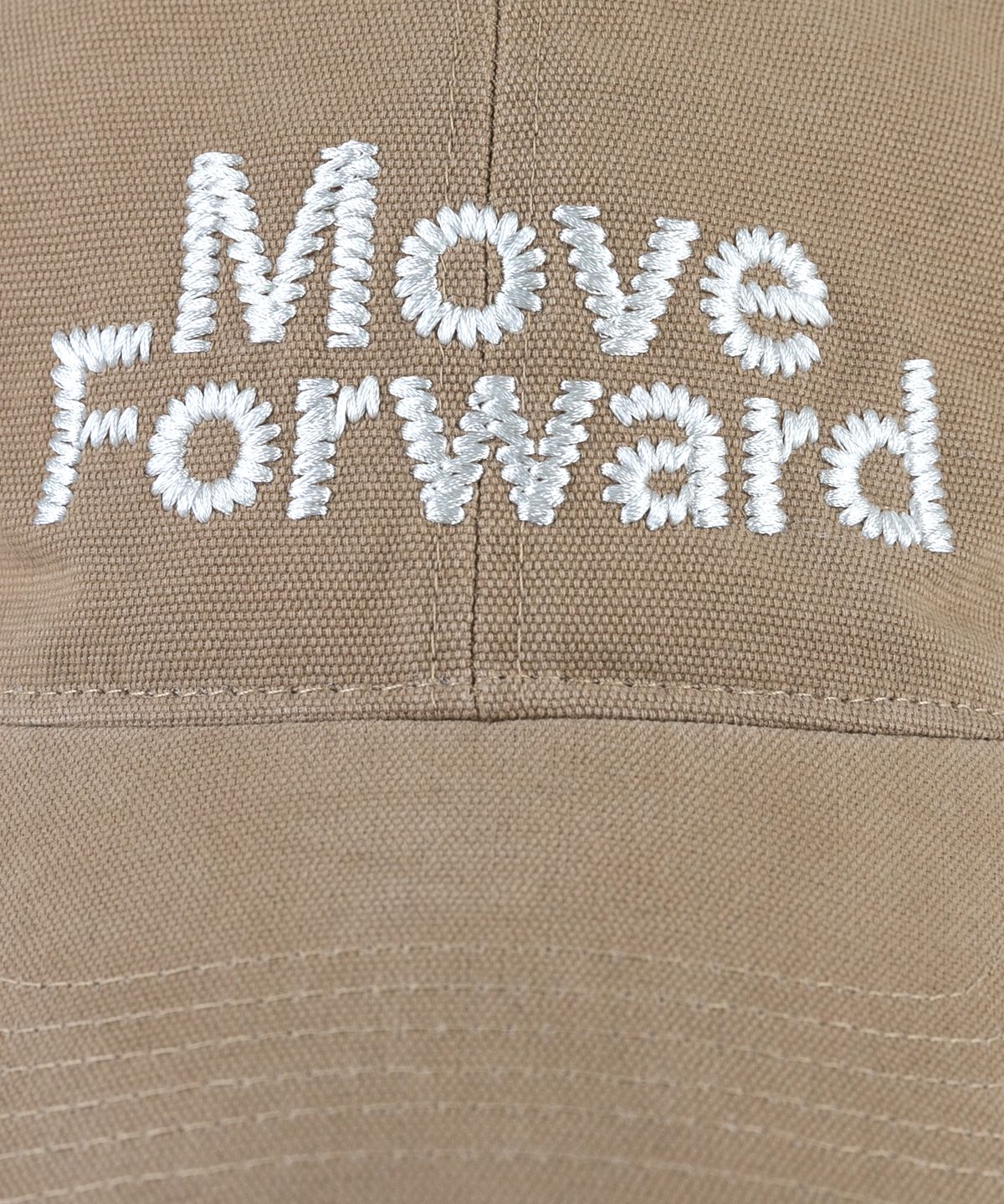 윅(WICK) Move Forward 캔버스 볼캡-베이지