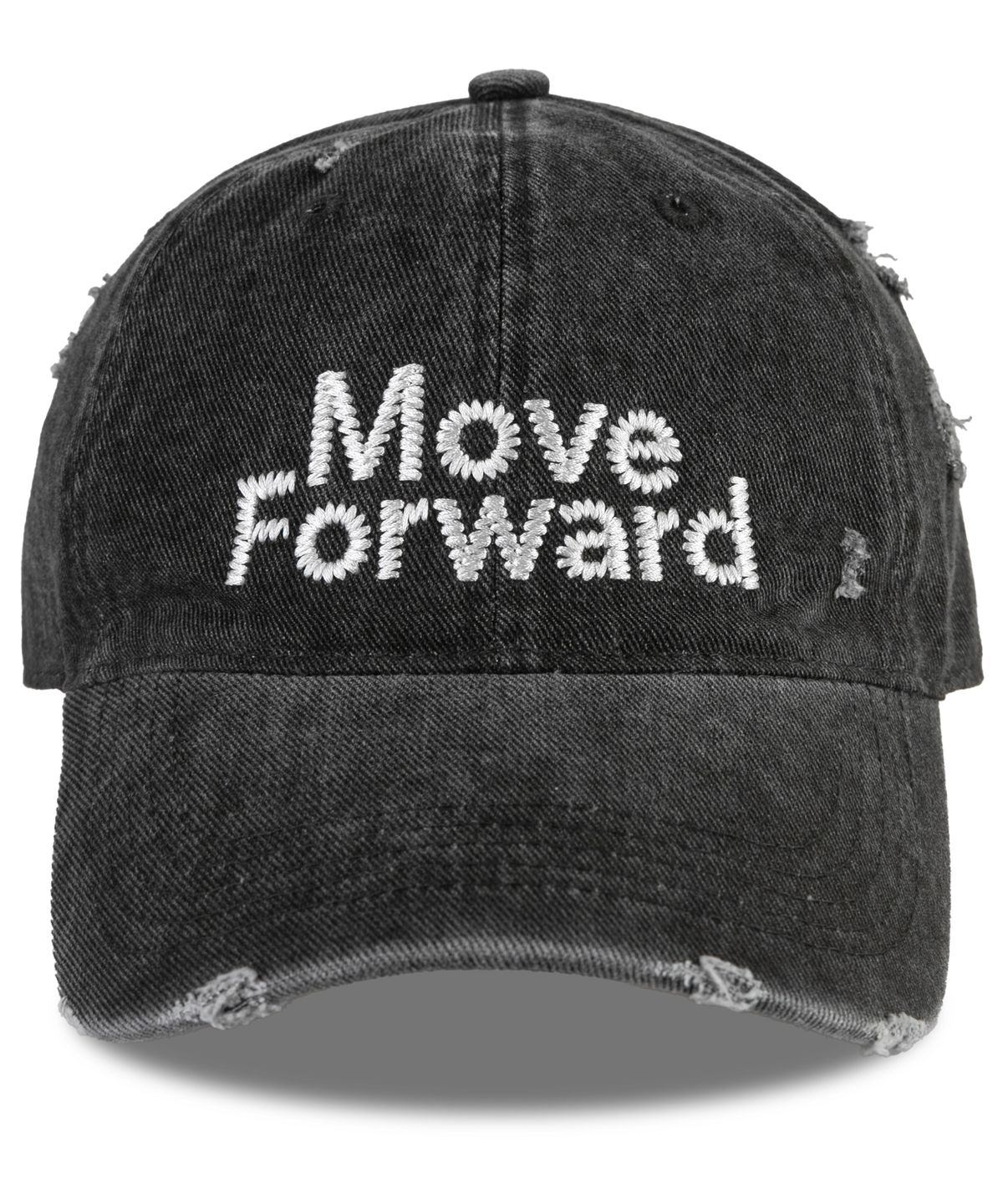 윅(WICK) Move Forward 데미지 볼캡-차콜