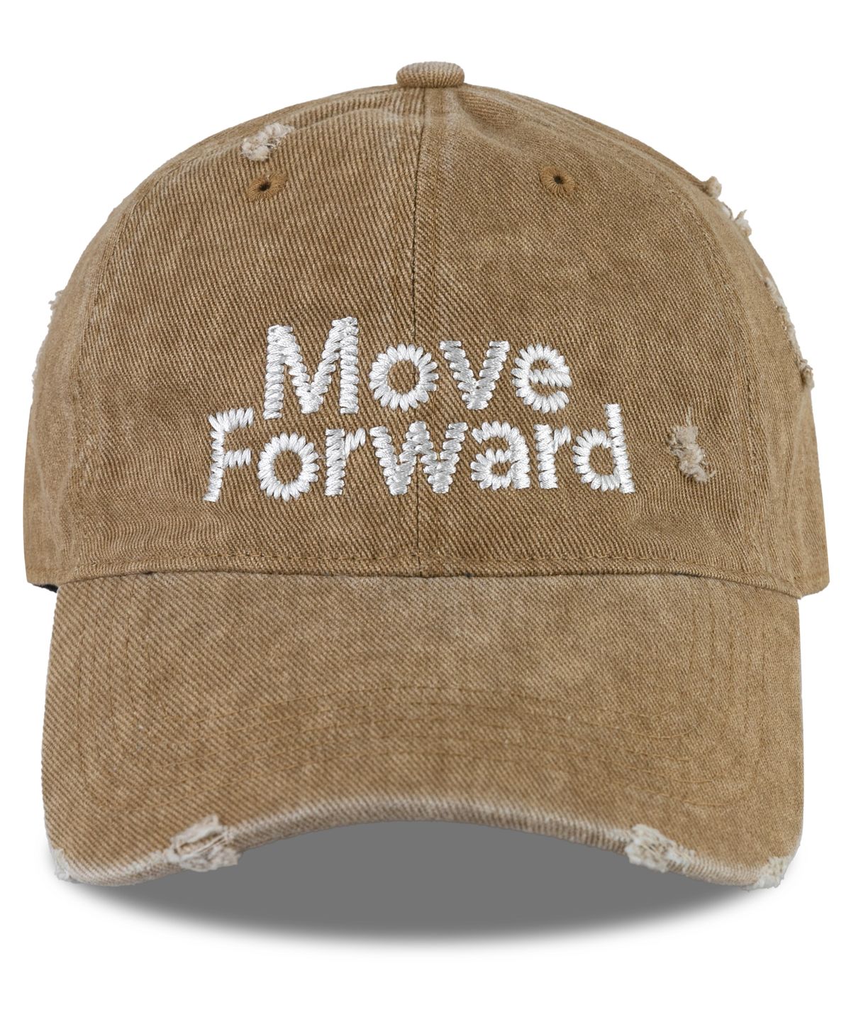 윅(WICK) Move Forward 데미지 볼캡-베이지