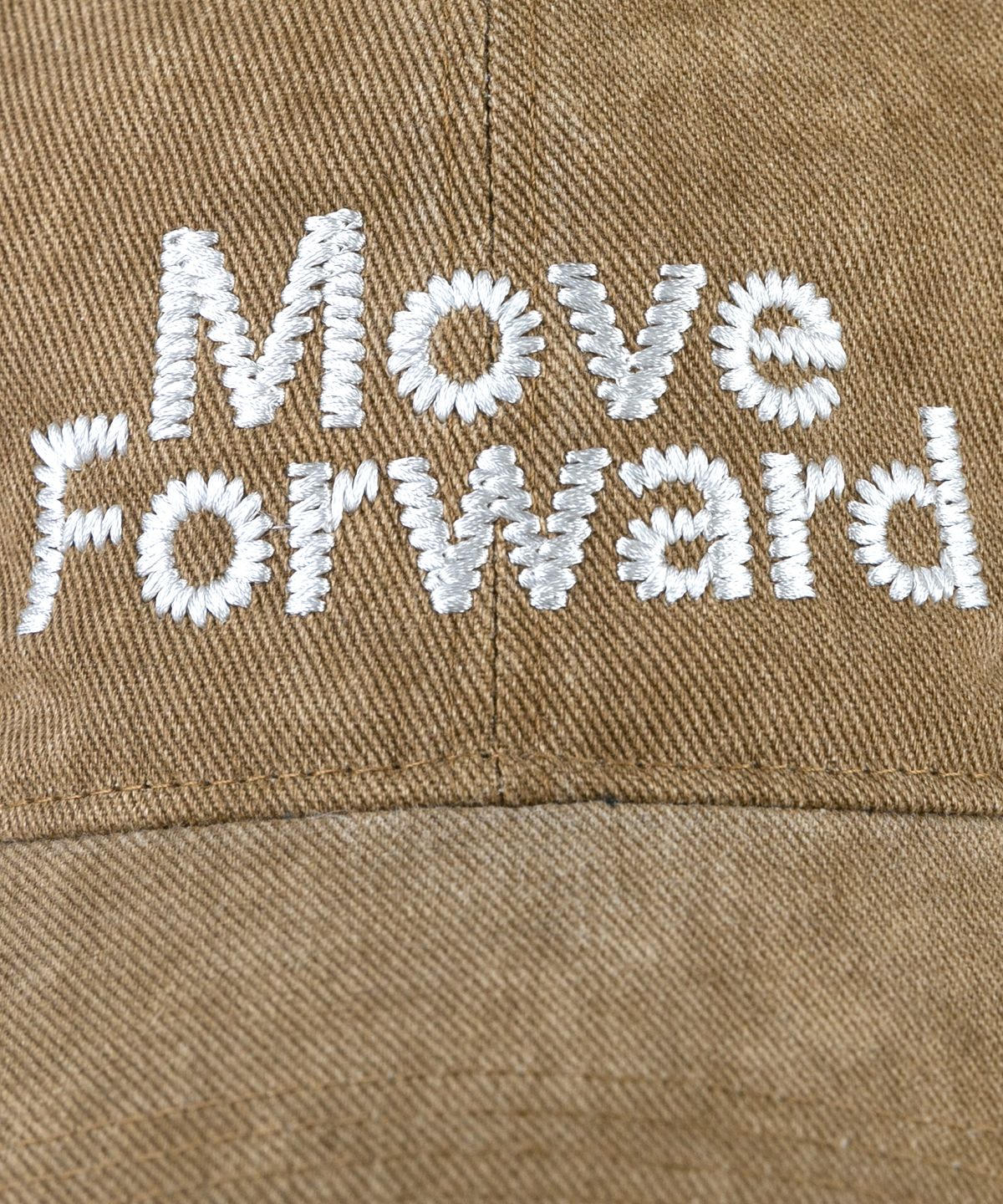 윅(WICK) Move Forward 데미지 볼캡-베이지