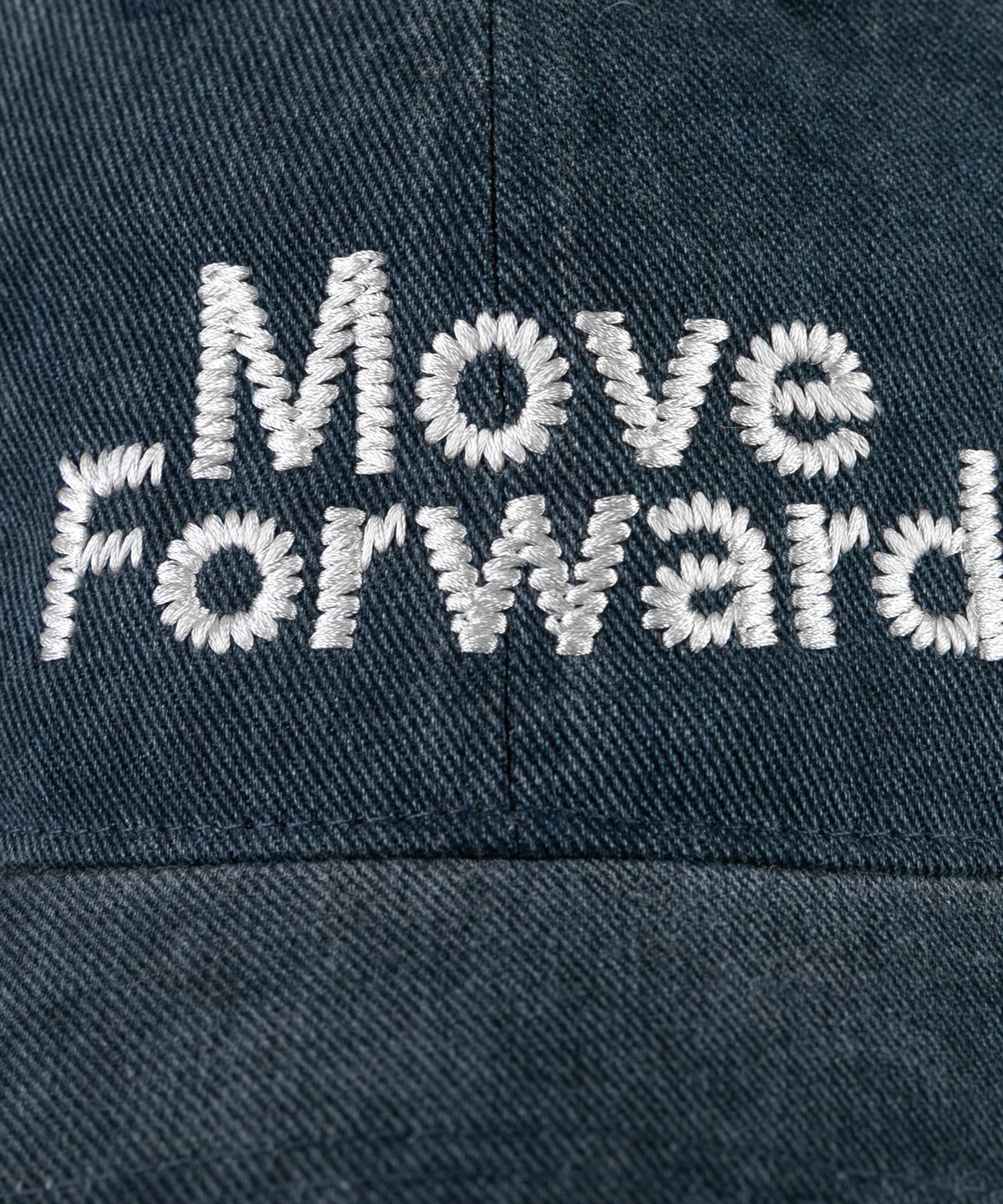 윅(WICK) Move Forward 데미지 볼캡-네이비