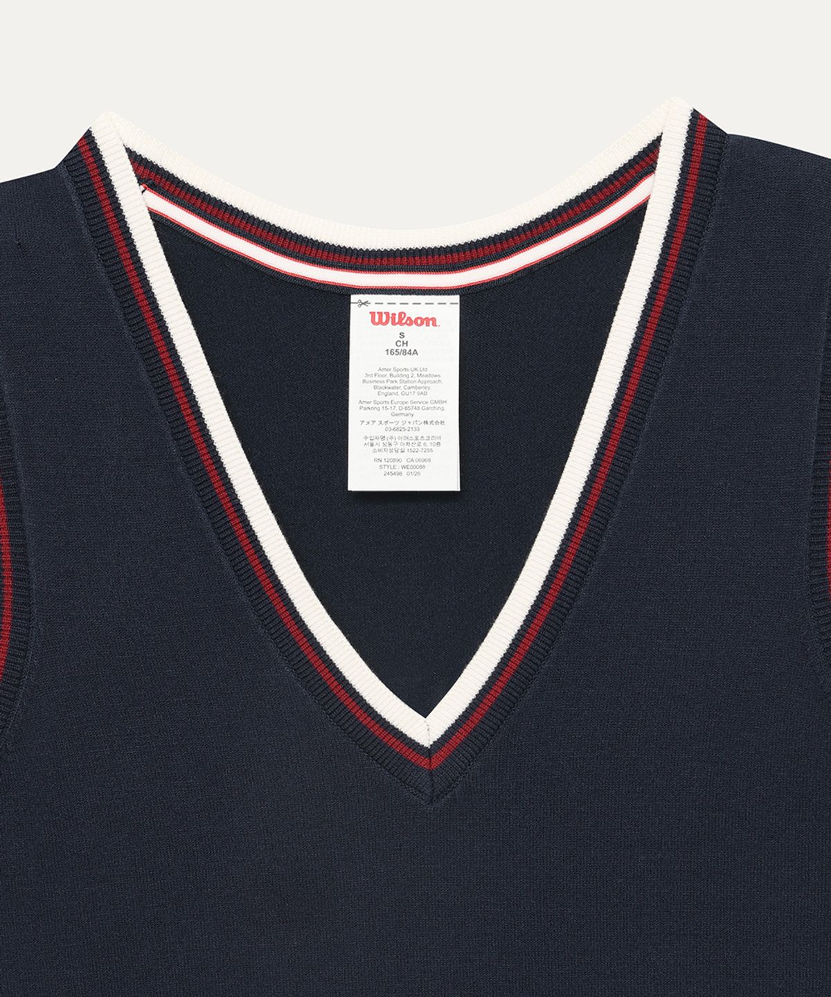 윌슨(WILSON) 드롭 웨이스트 스웨터 드레스 W (2color)