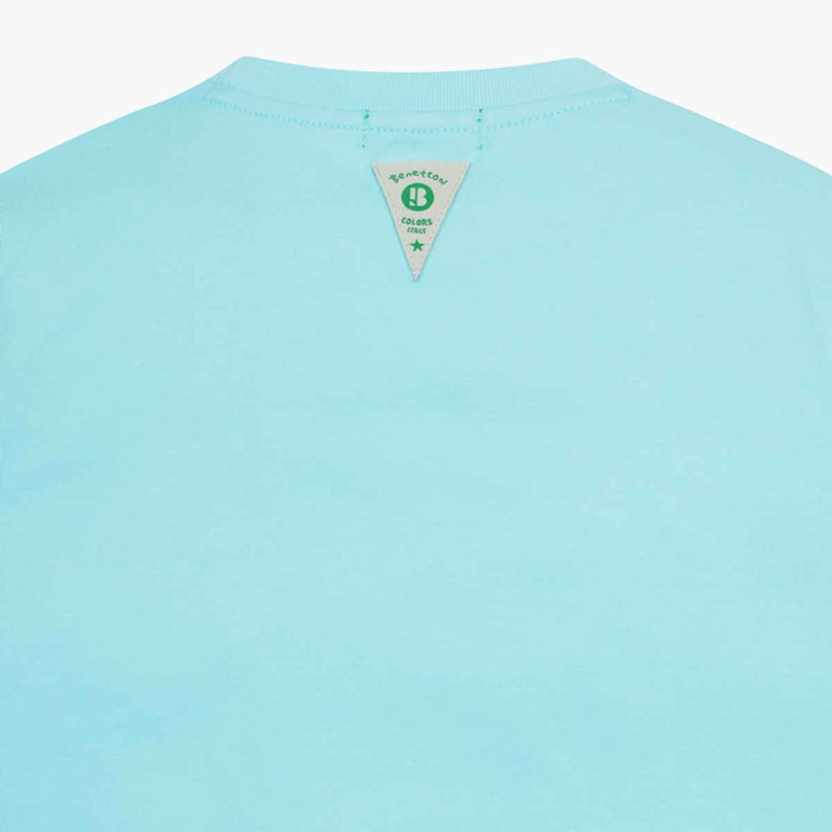 베네통키즈(BENETTONKIDS) 트로피컬 웨이브 티셔츠_QATS35631LB