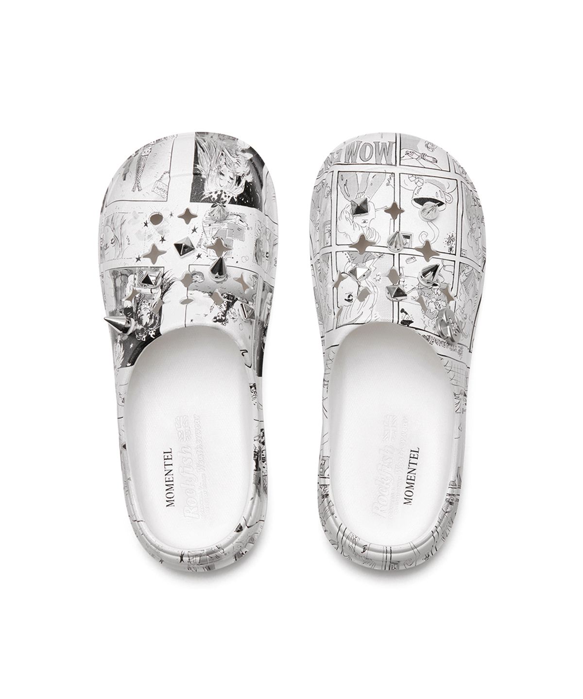 락피쉬웨더웨어(ROCKFISH WEATHERWEAR) [× MOMENTEL] HAYDEN CLOG - WHITE