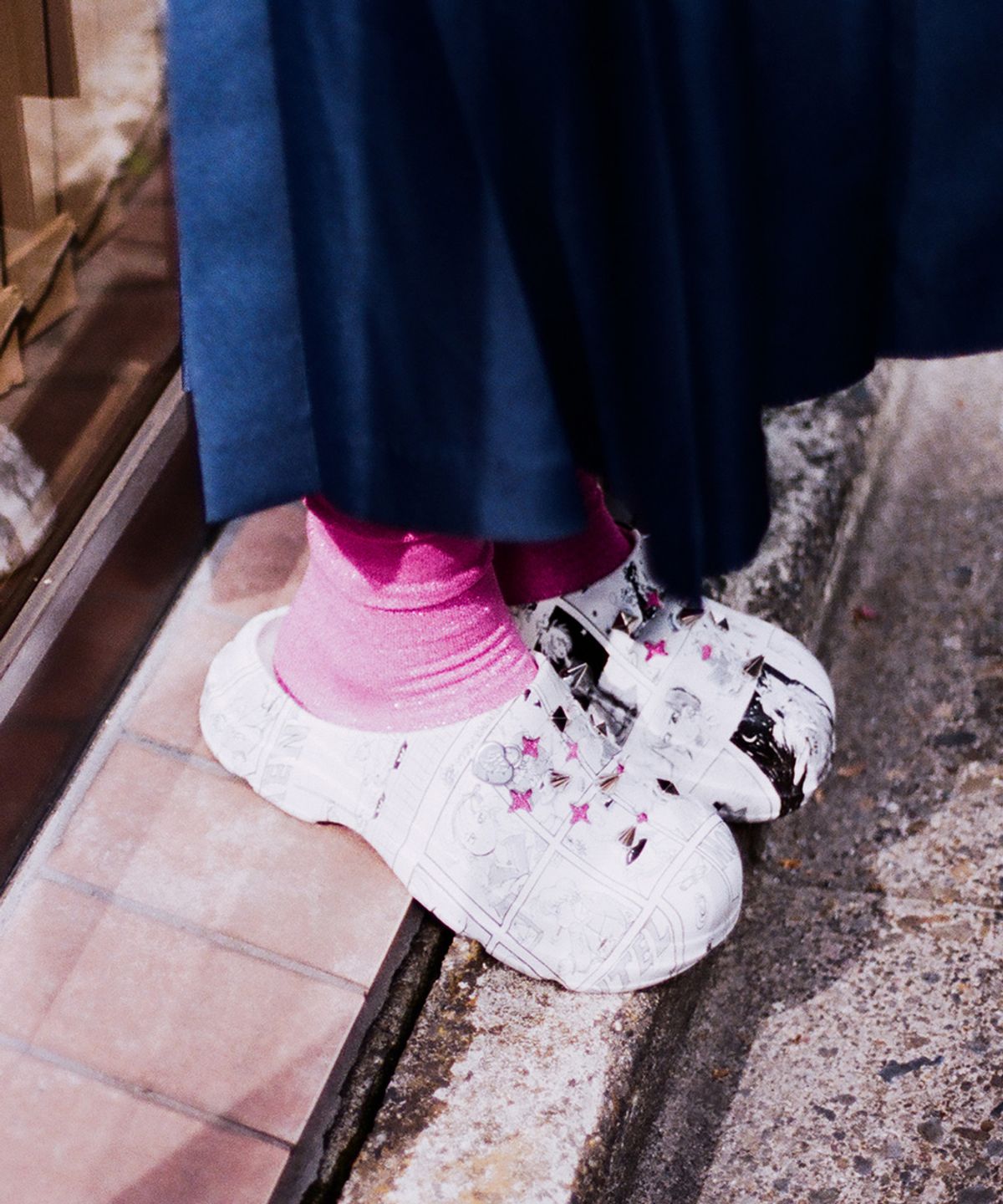 락피쉬웨더웨어(ROCKFISH WEATHERWEAR) [× MOMENTEL] HAYDEN CLOG - WHITE