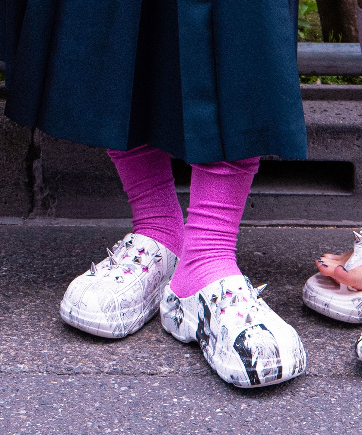 락피쉬웨더웨어(ROCKFISH WEATHERWEAR) [× MOMENTEL] HAYDEN CLOG - WHITE