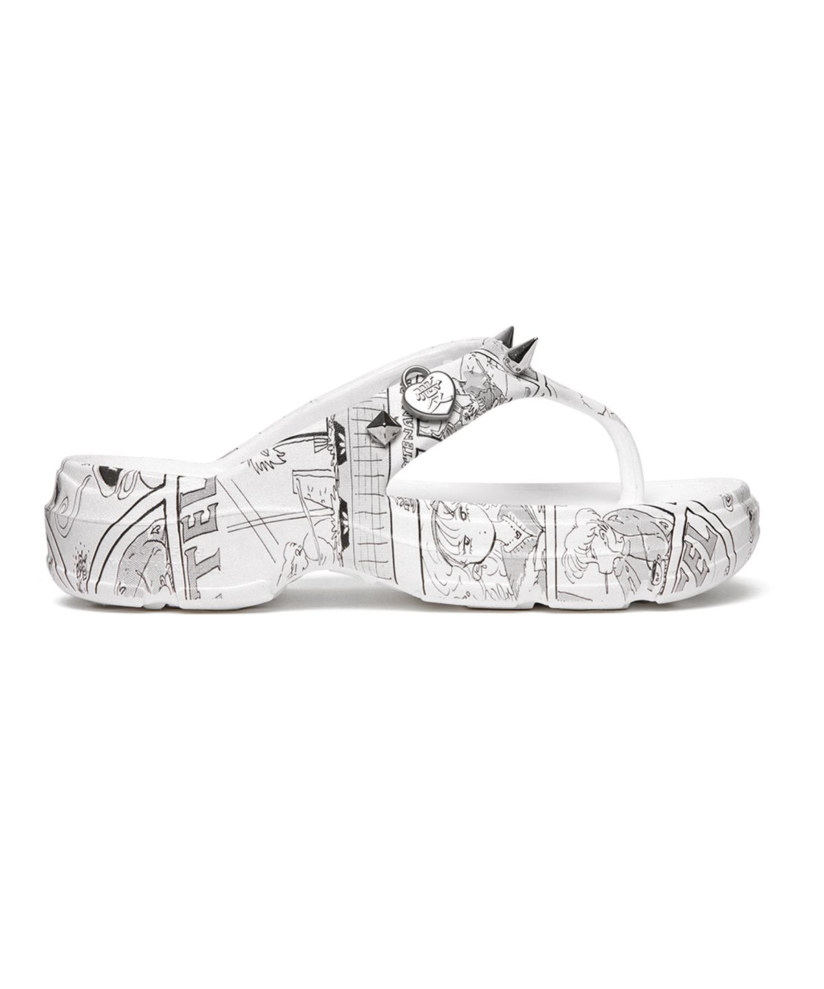 락피쉬웨더웨어(ROCKFISH WEATHERWEAR) [× MOMENTEL] HAYDEN FLIPFLOP - WHITE
