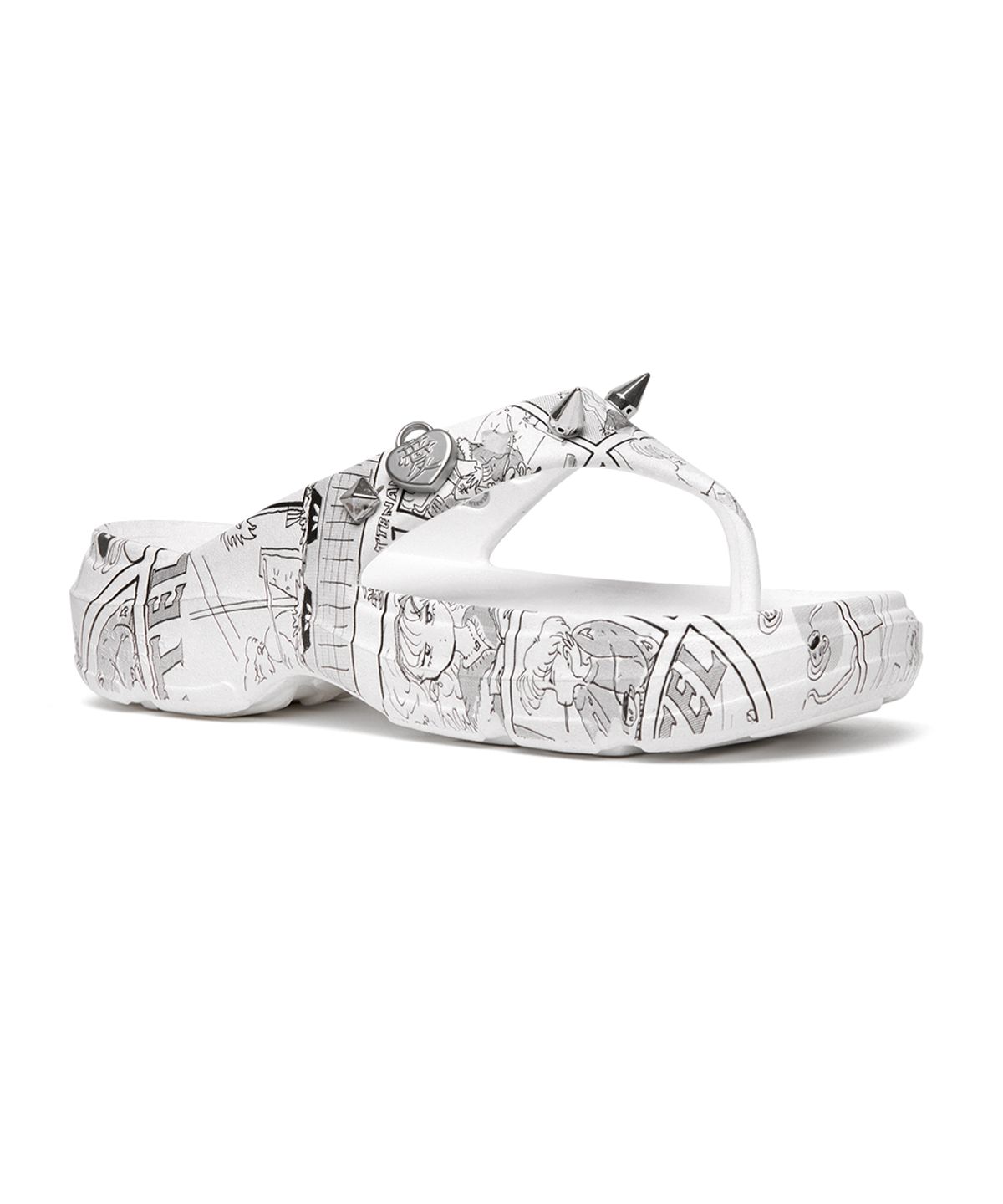 락피쉬웨더웨어(ROCKFISH WEATHERWEAR) [× MOMENTEL] HAYDEN FLIPFLOP - WHITE