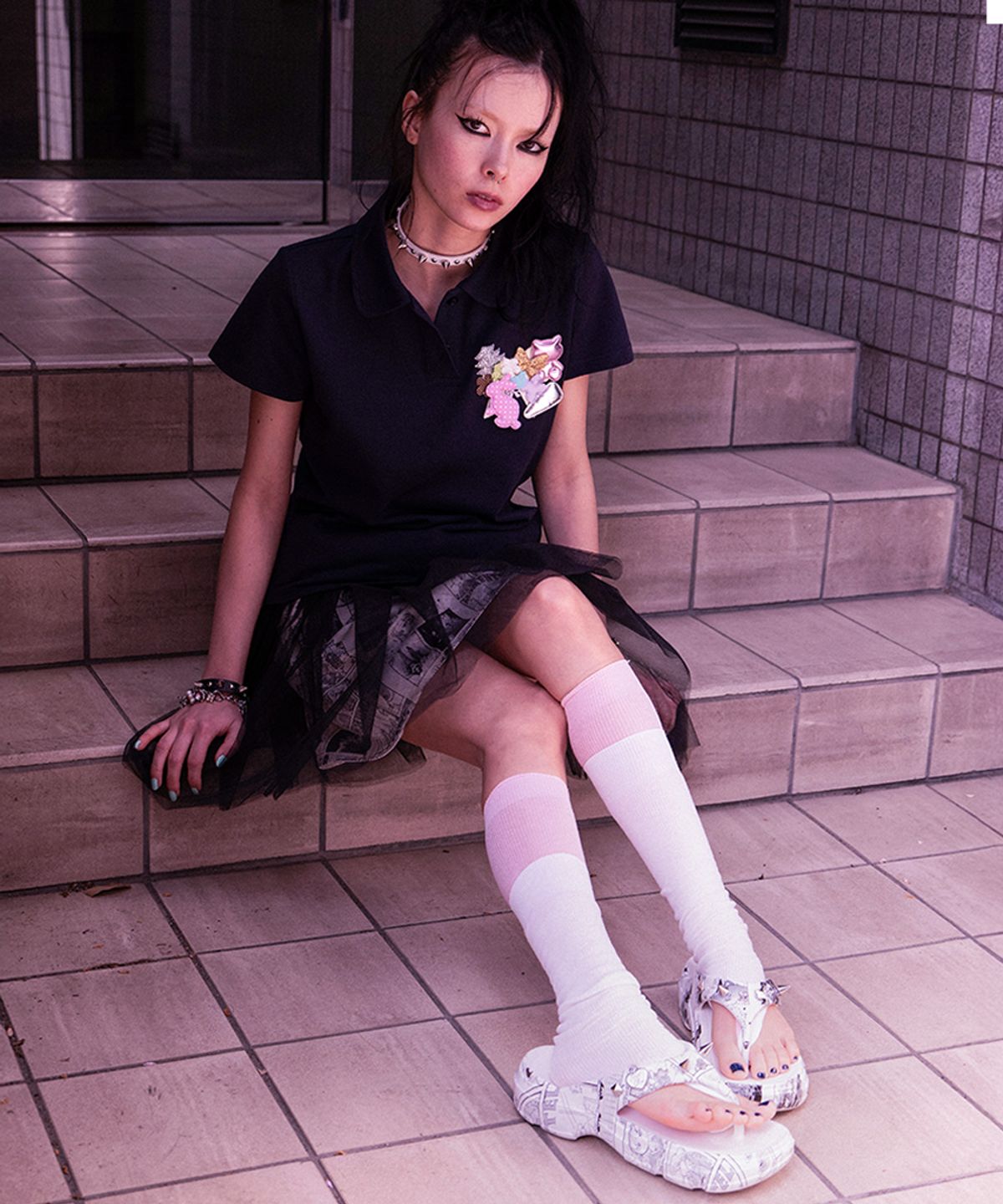 락피쉬웨더웨어(ROCKFISH WEATHERWEAR) [× MOMENTEL] HAYDEN FLIPFLOP - WHITE