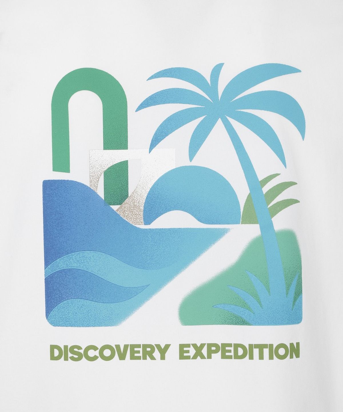 디스커버리 익스페디션(DISCOVERY EXPEDITION) 핫썸머 그래픽 반팔 워터티셔츠 (WHITE)